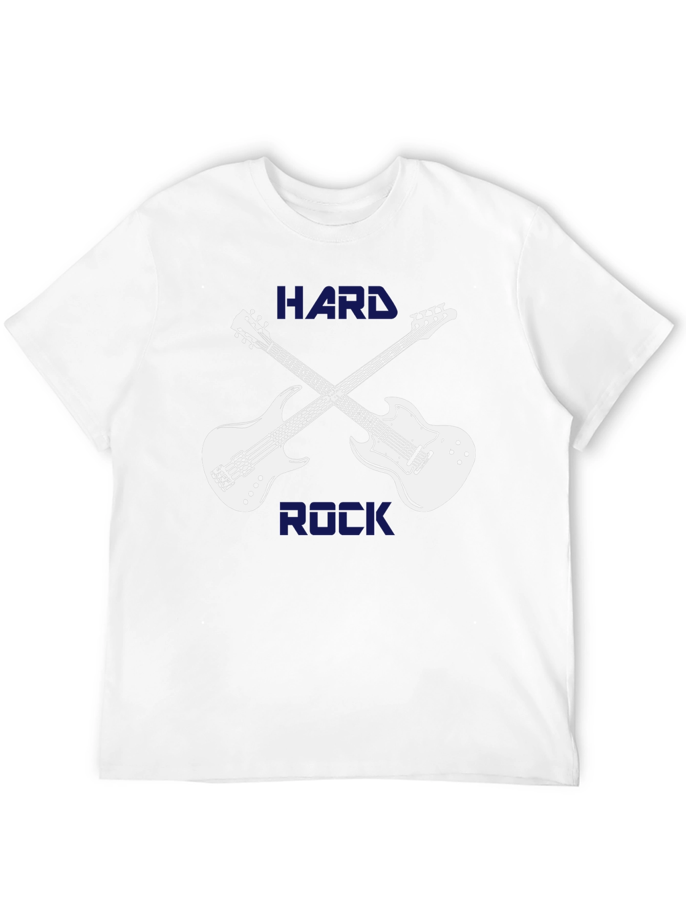 Hard Rock Guitar T-Shirt - Black