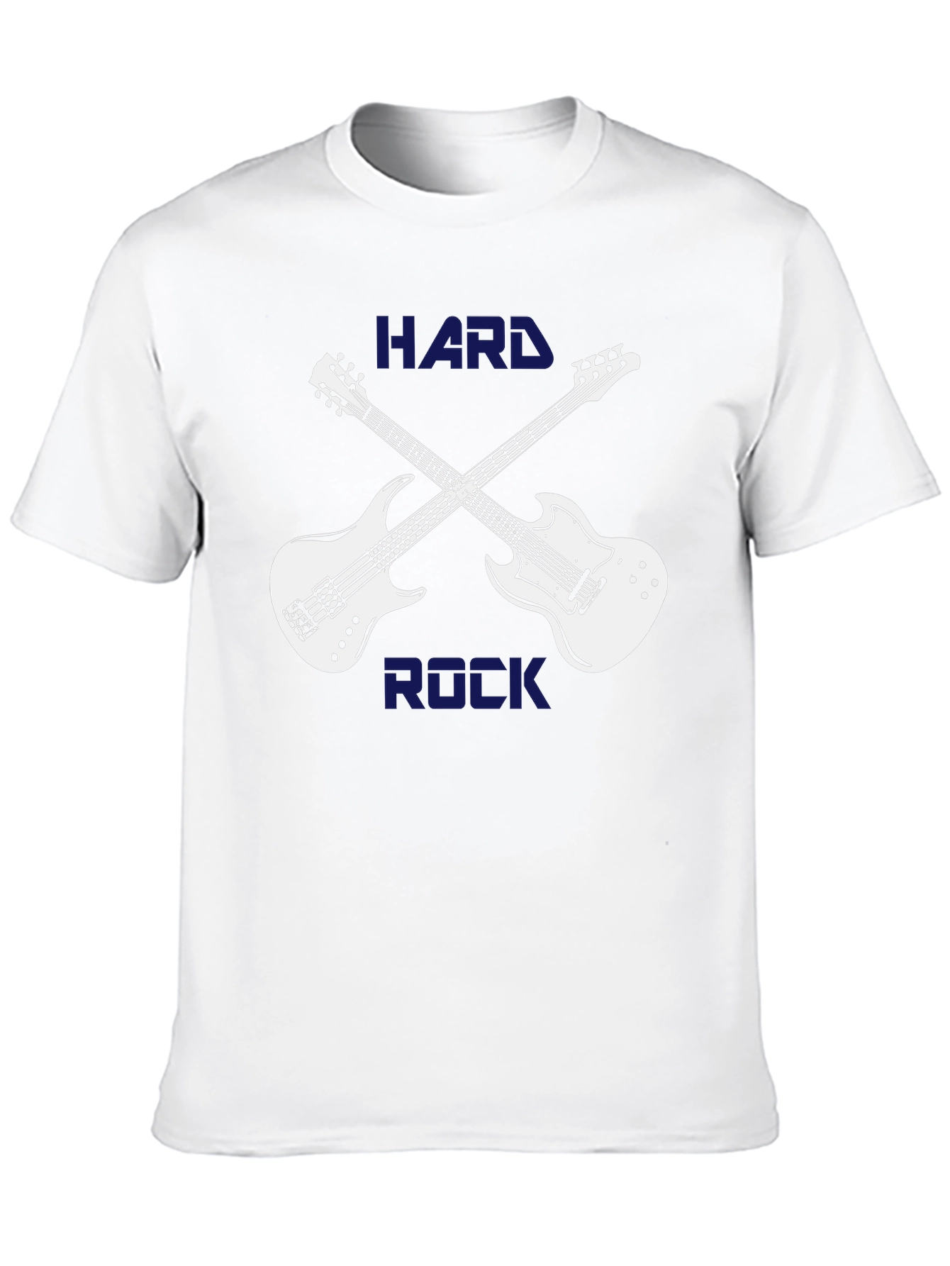 Hard Rock Guitar T-Shirt - Black