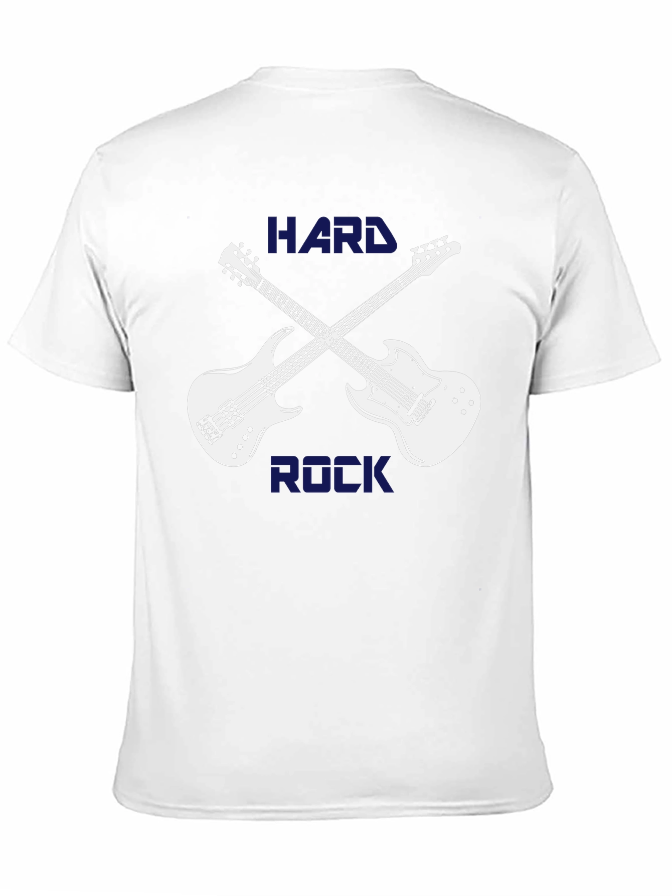 Hard Rock Guitar T-Shirt - Black