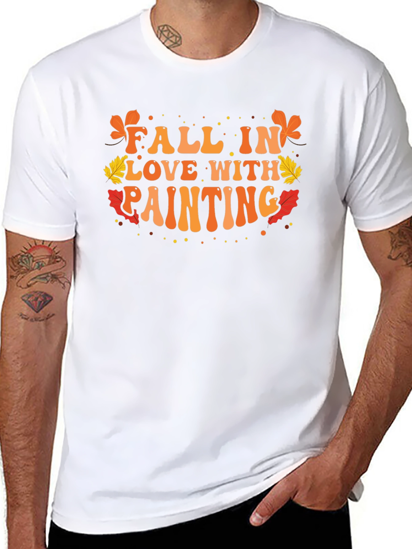 Fall In Love With Painting Graphic Tee