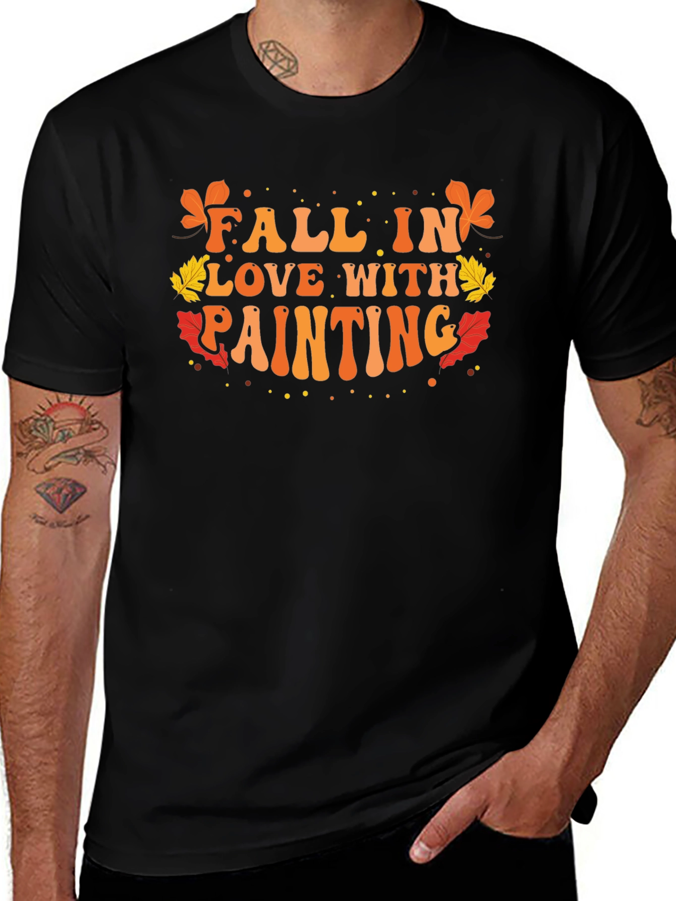 Fall In Love With Painting Graphic Tee