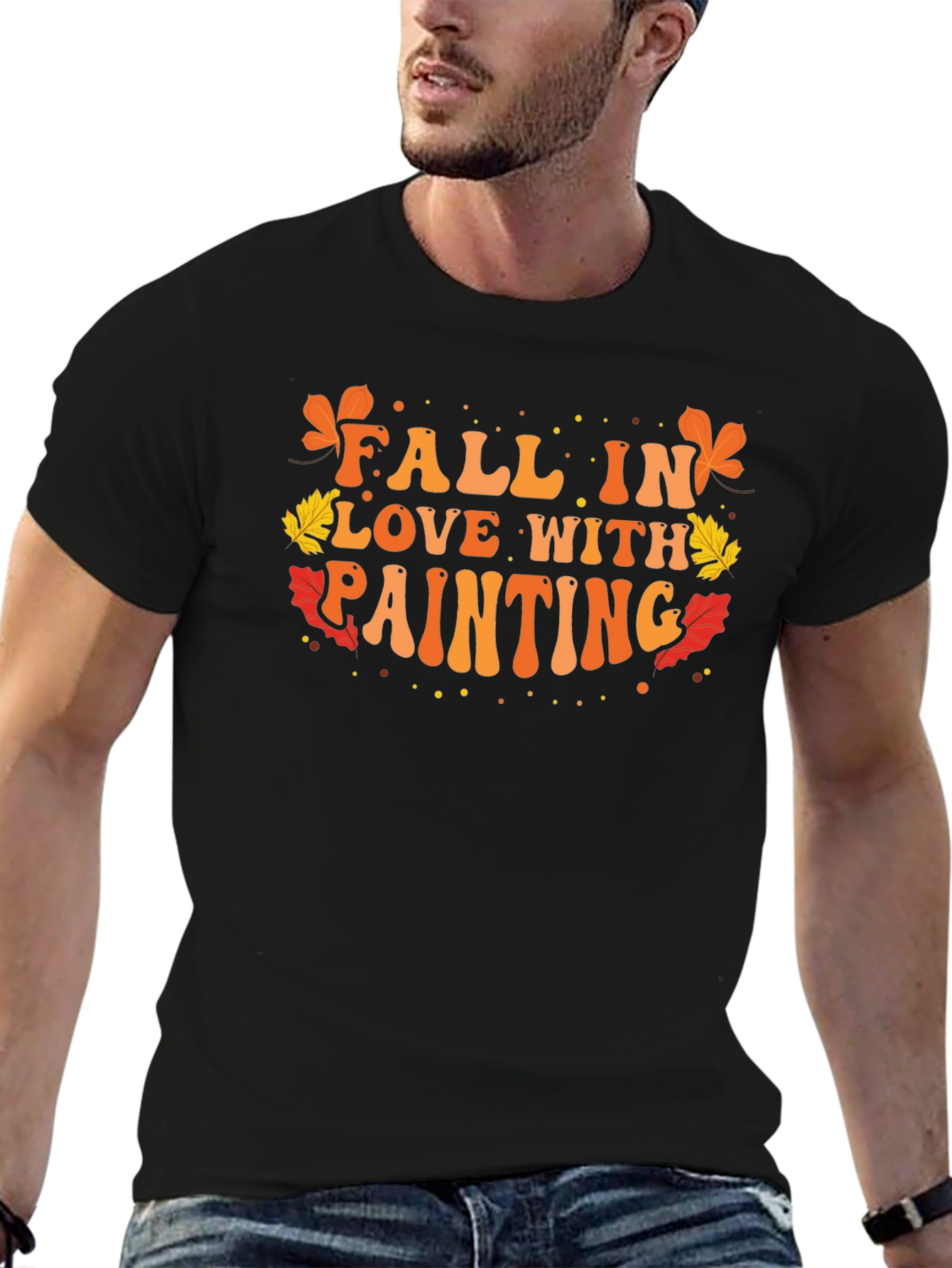 Fall In Love With Painting Graphic Tee