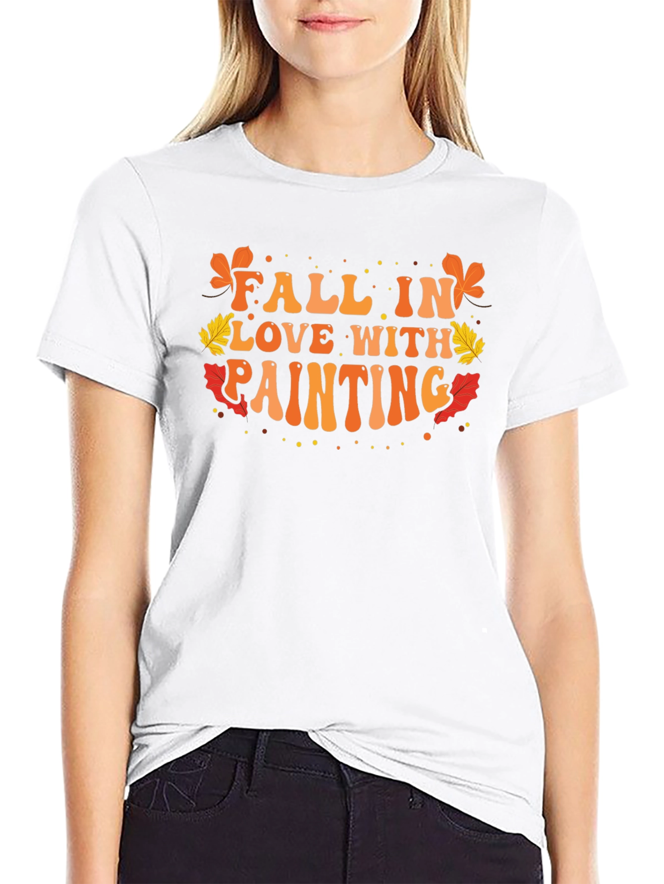 Fall In Love With Painting Graphic Tee