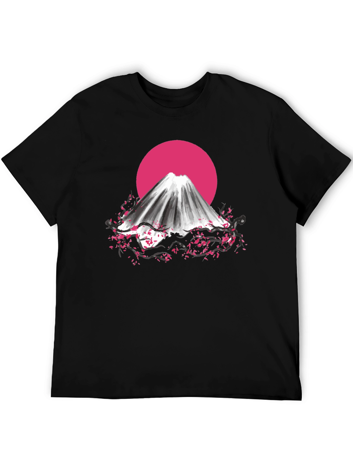 Mount Fuji Cherry Blossom T-Shirt