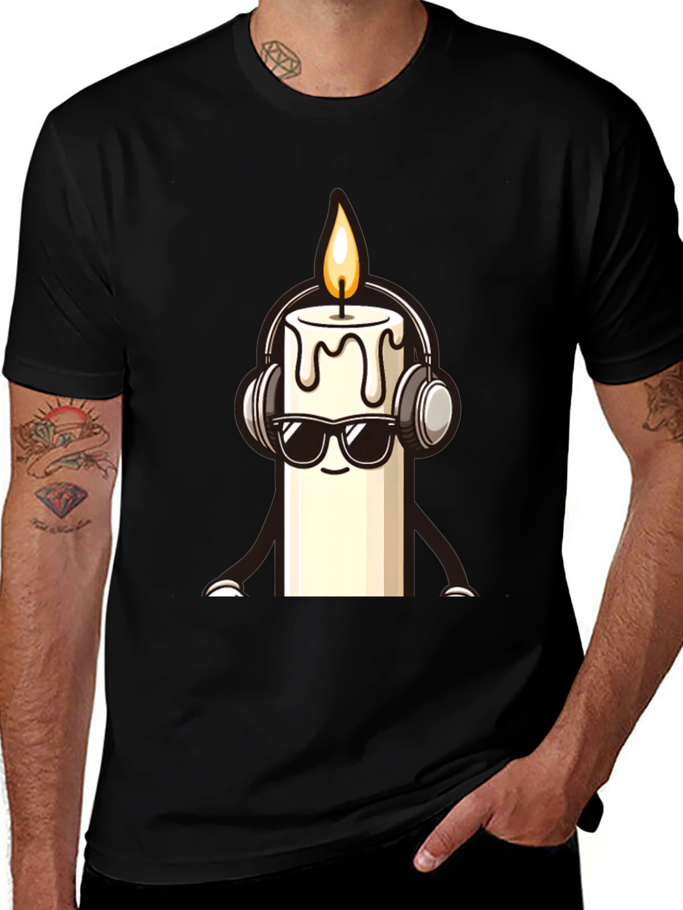 Cool Candle Tee: Lit Style