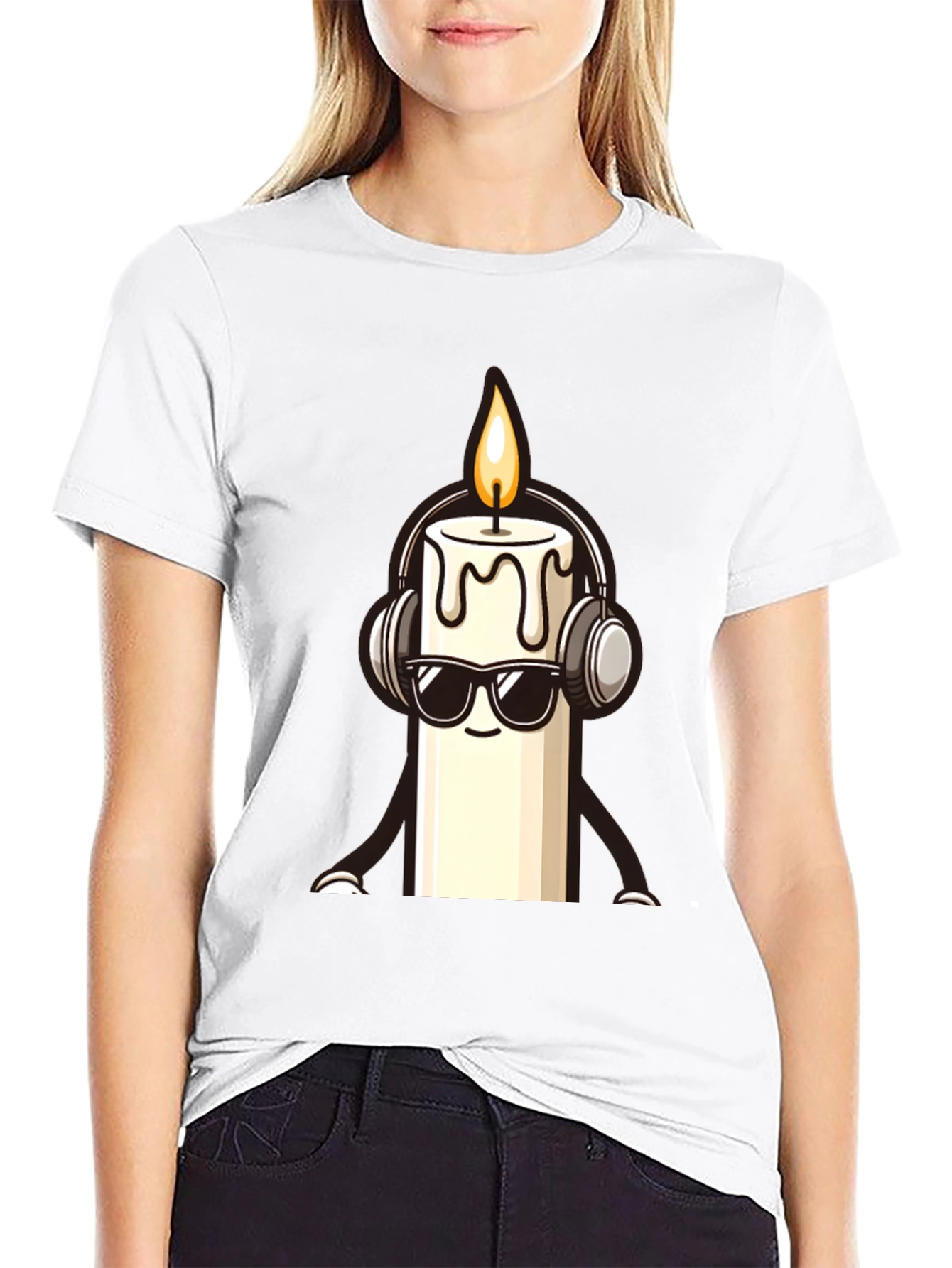 Cool Candle Tee: Lit Style