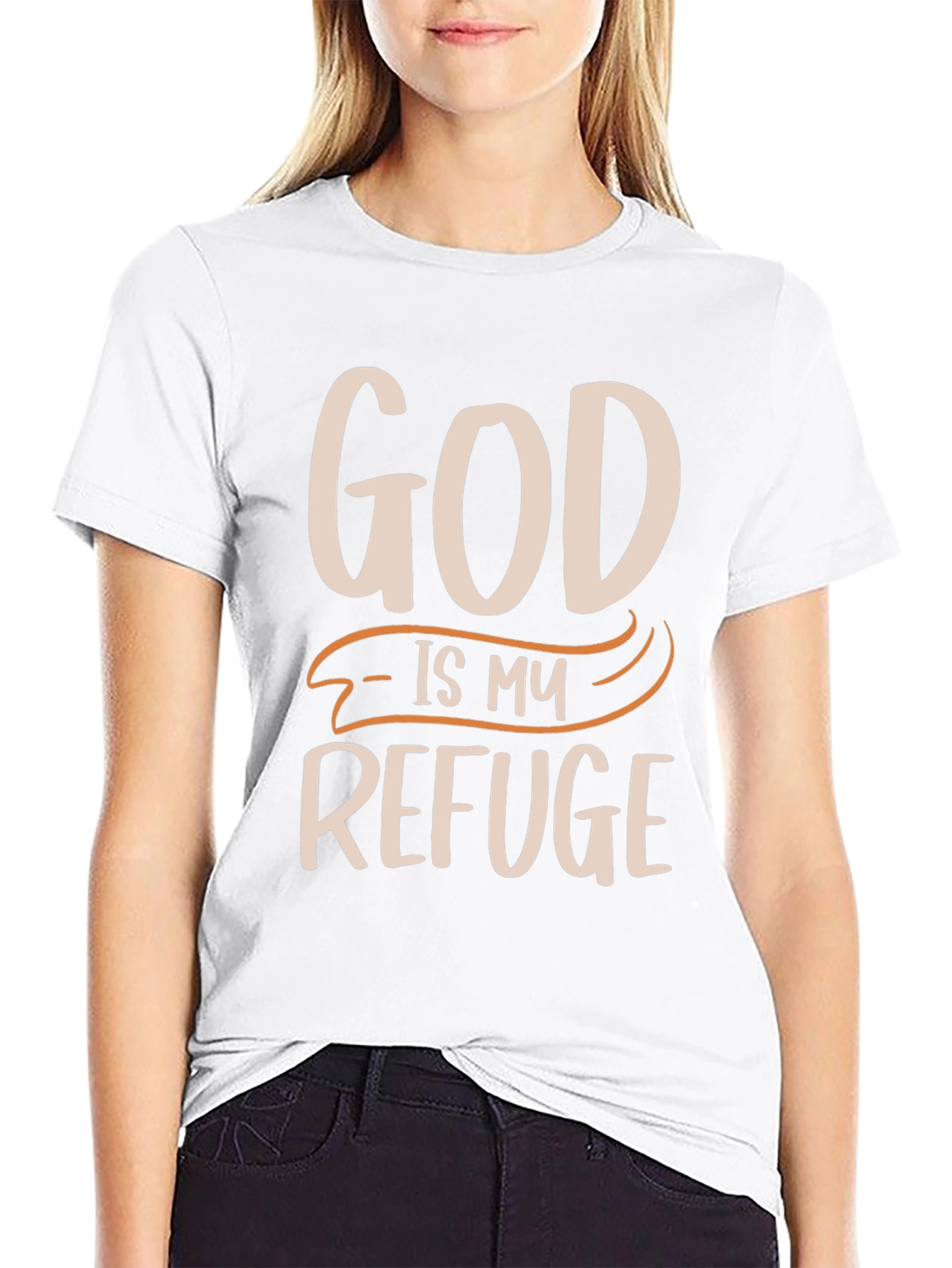 God Is My Refuge Tee