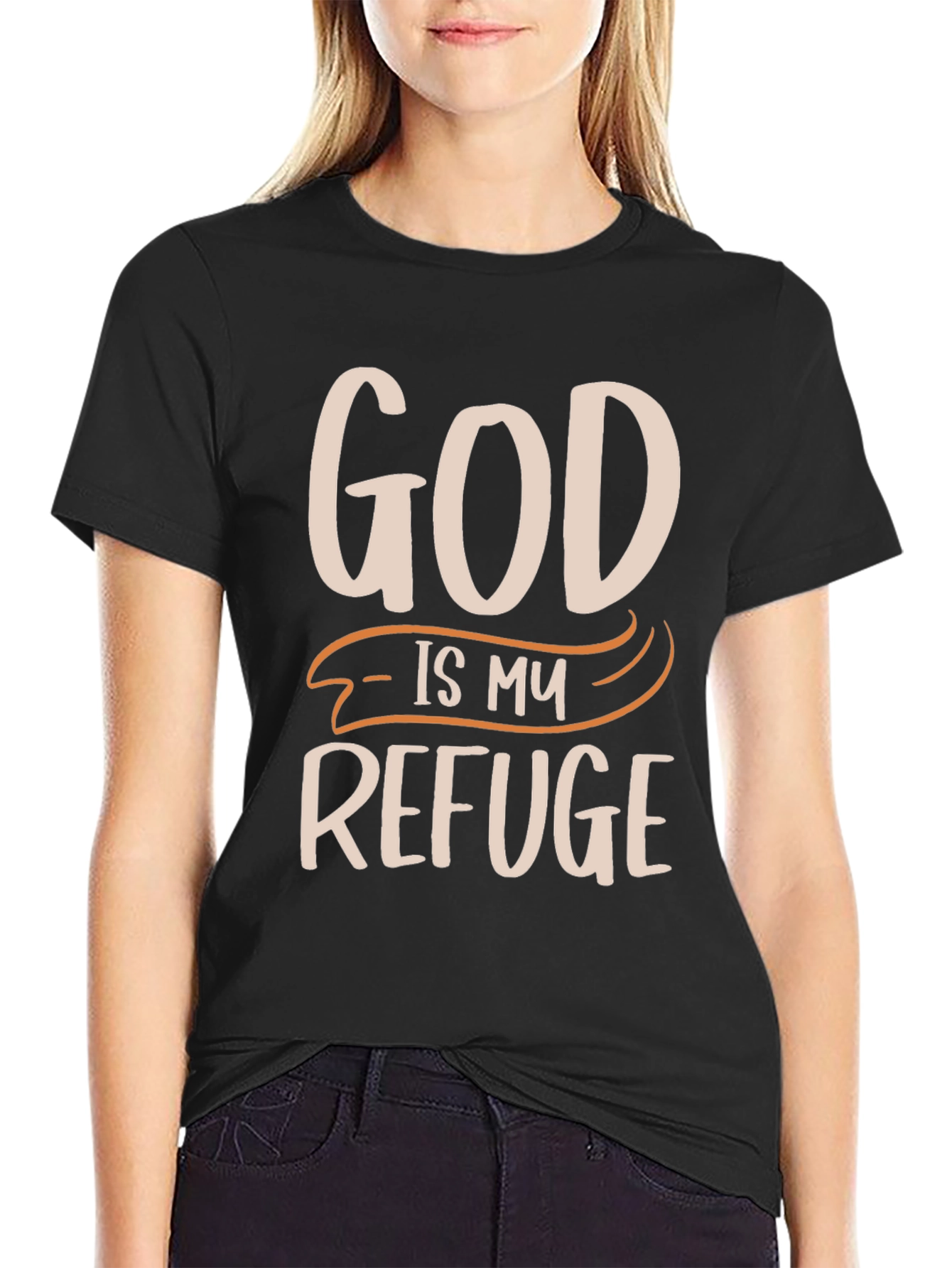 God Is My Refuge Tee