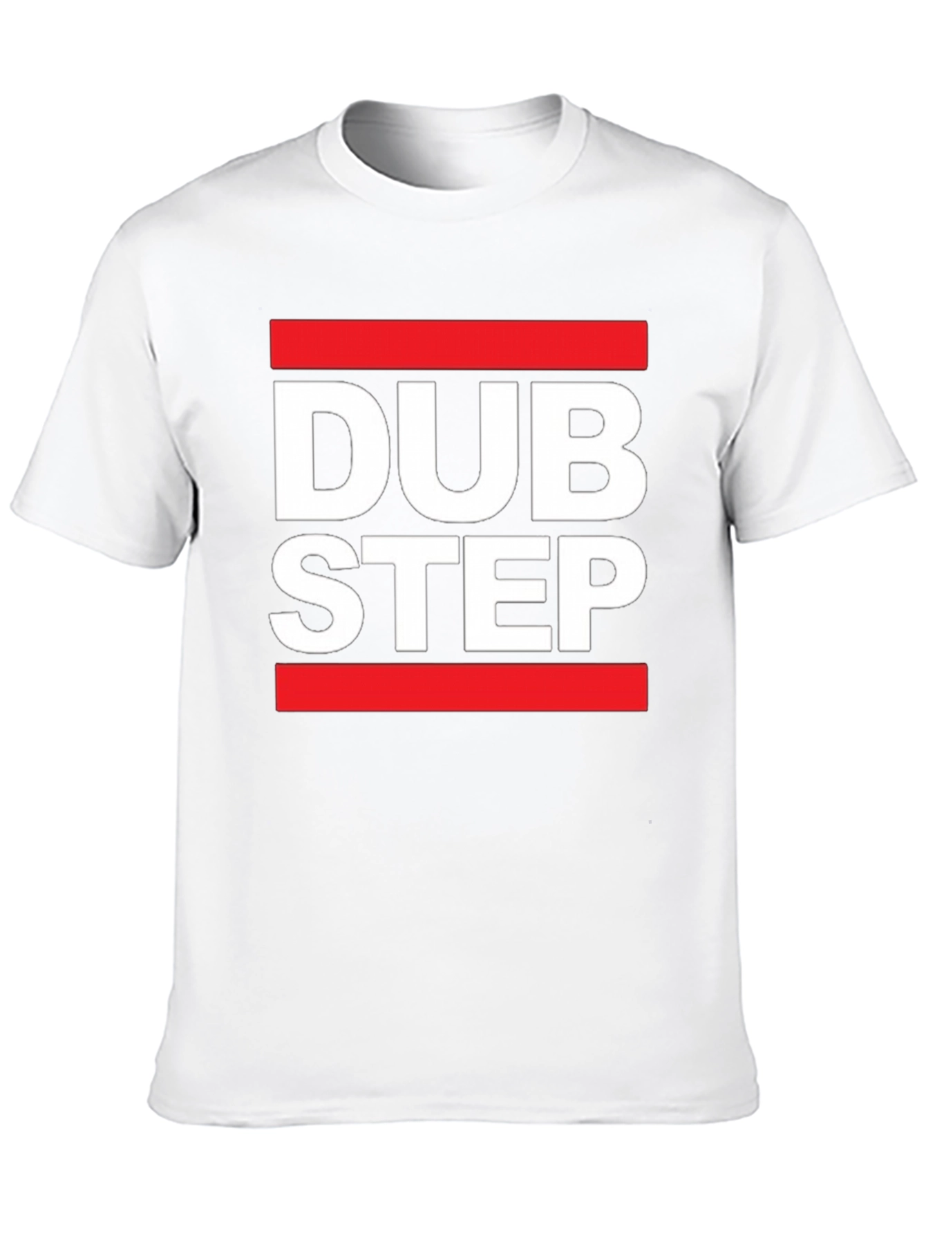 Dubstep Graphic Tee - Black Cotton T-Shirt