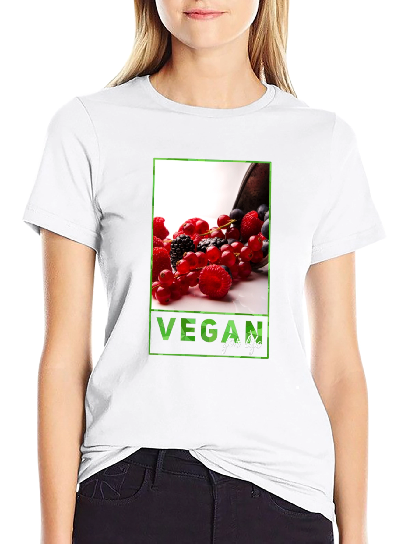 Vegan for Life T-Shirt - Stylish & Sustainable