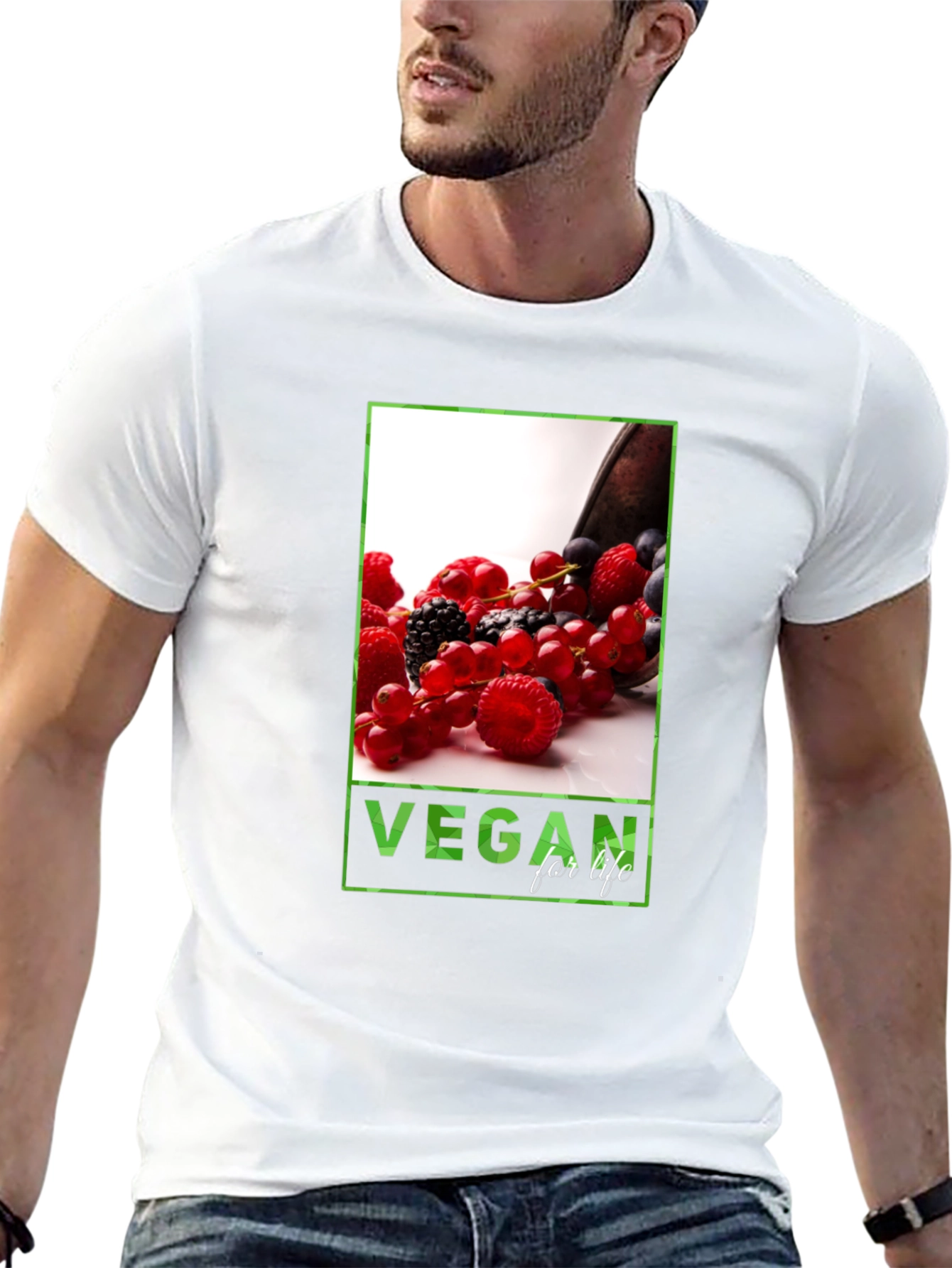 Vegan for Life T-Shirt - Stylish & Sustainable