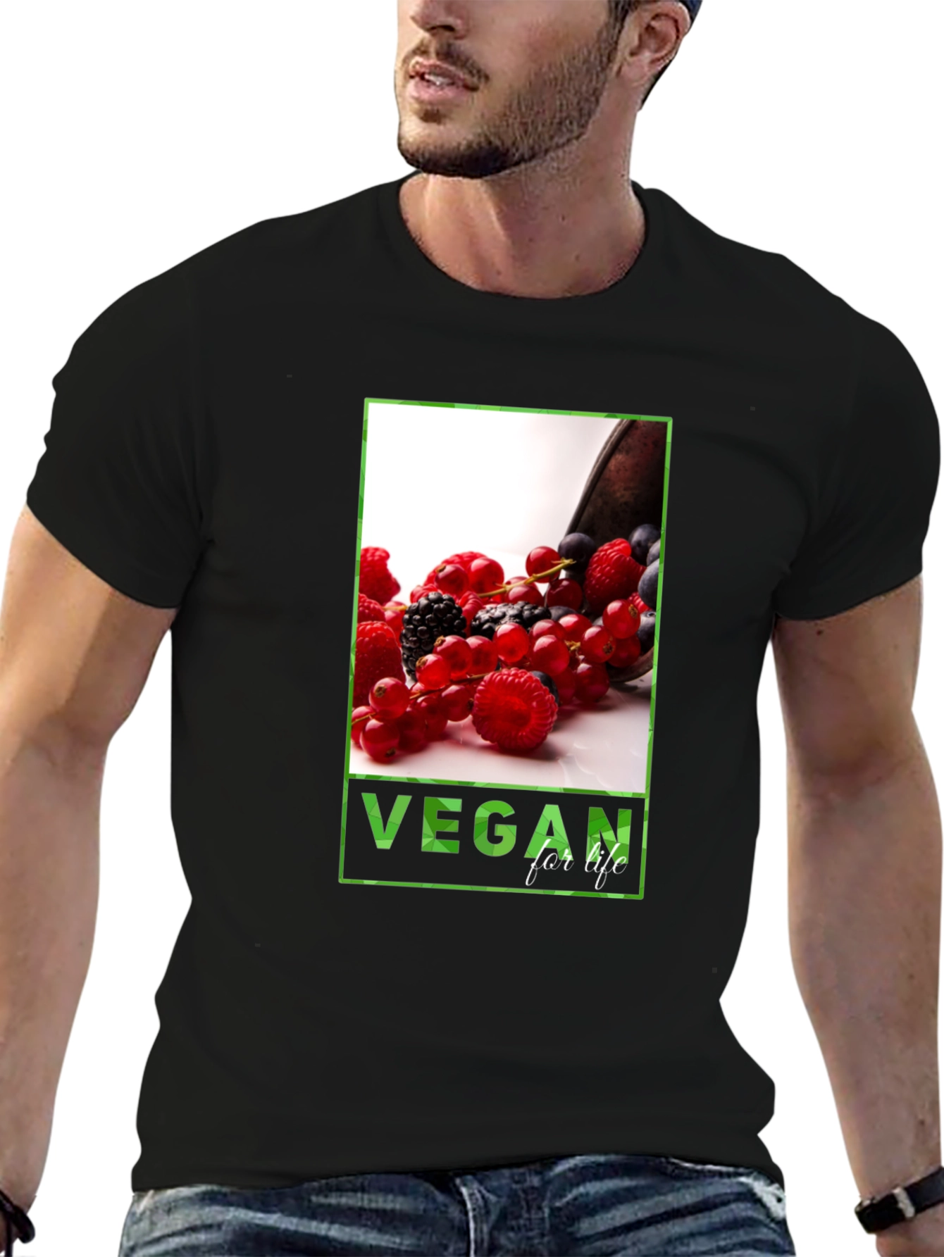 Vegan for Life T-Shirt - Stylish & Sustainable