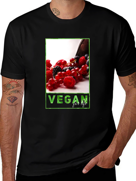 Vegan for Life T-Shirt - Stylish & Sustainable