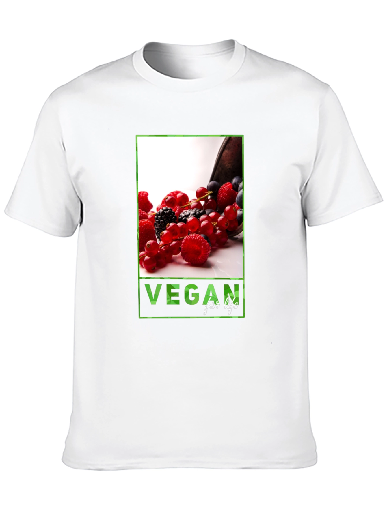 Vegan for Life T-Shirt - Stylish & Sustainable