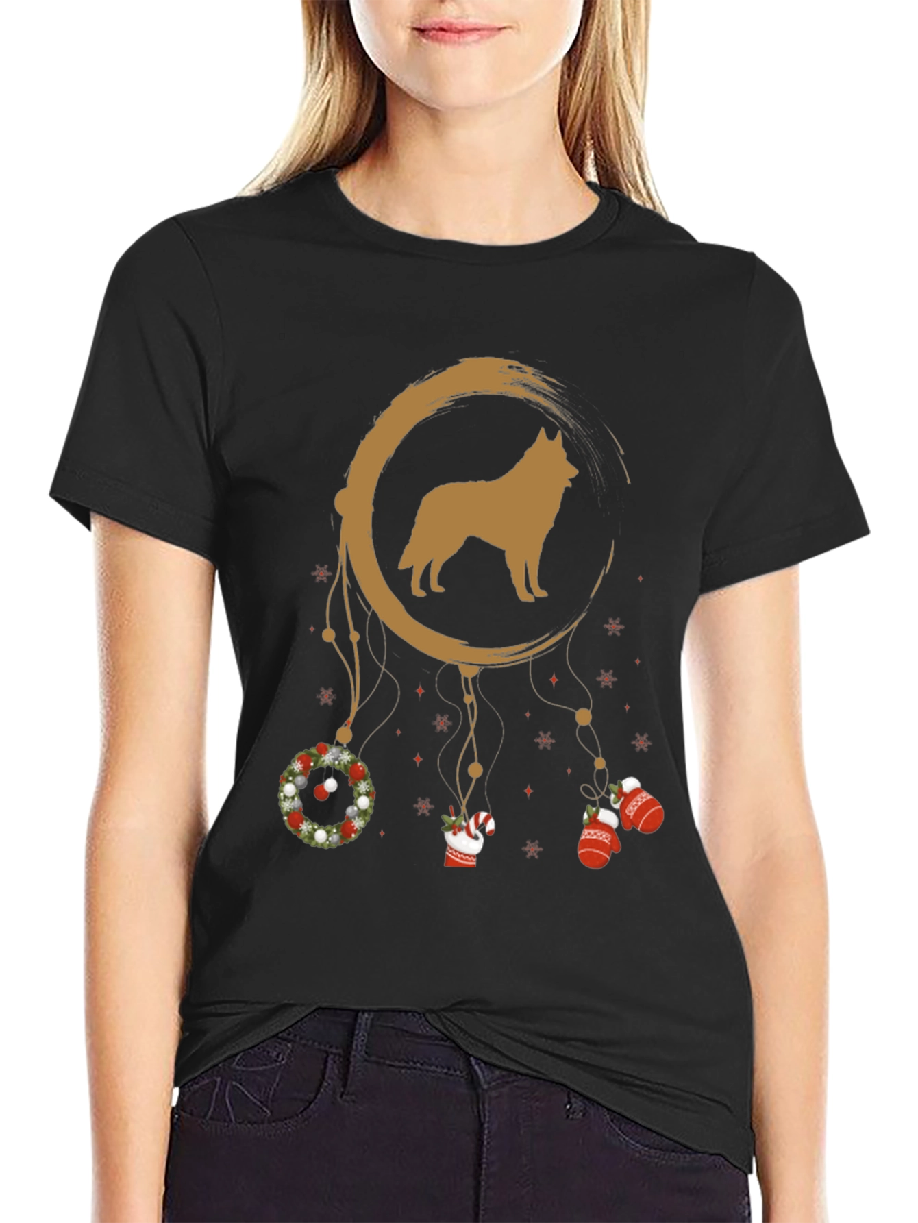 Dog Dreamcatcher Graphic Tee - Holiday Edition