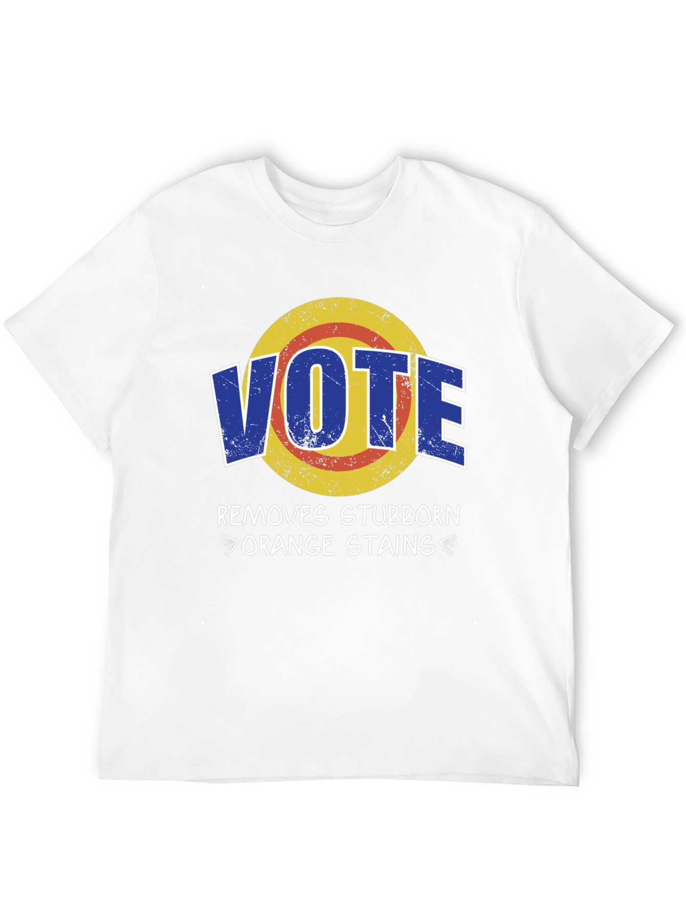 Vote Removes Stubborn Orange Stains Graphic Tee