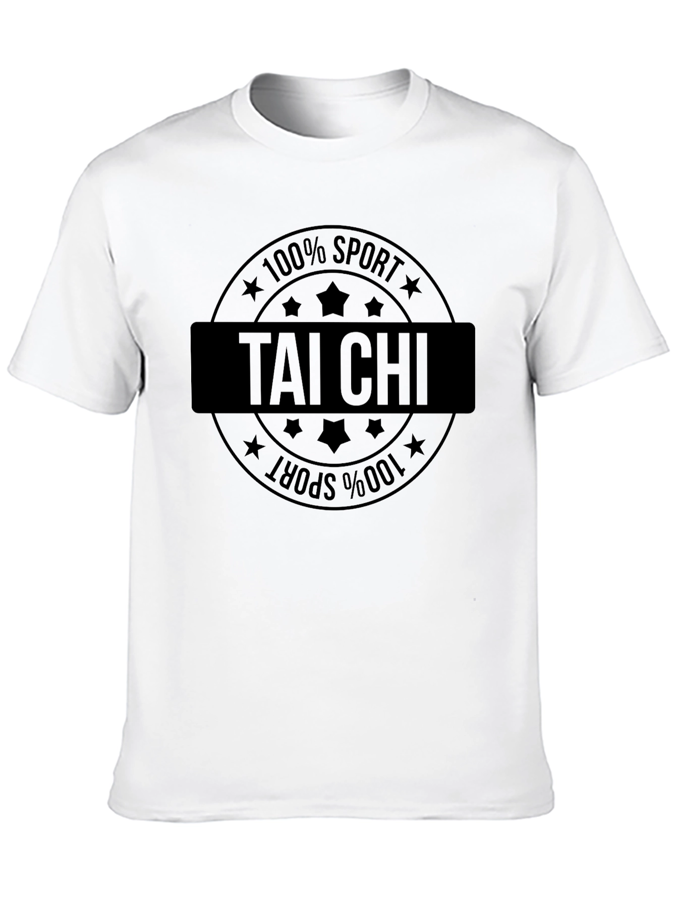 Tai Chi 100% Sport Black T-Shirt