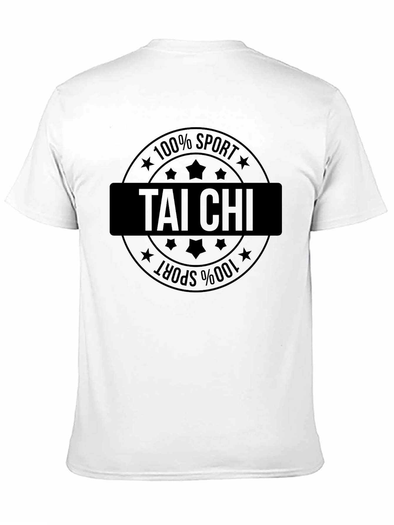 Tai Chi 100% Sport Black T-Shirt