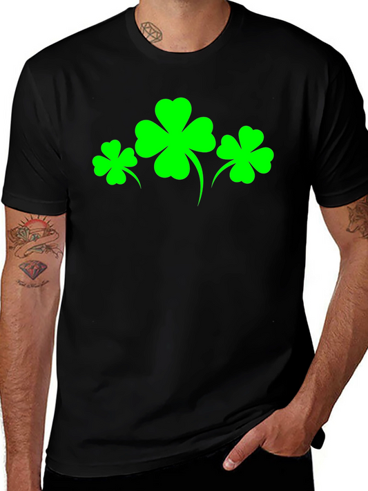 Lucky Shamrock T-Shirt - St. Patricks Day Green Clover Tee