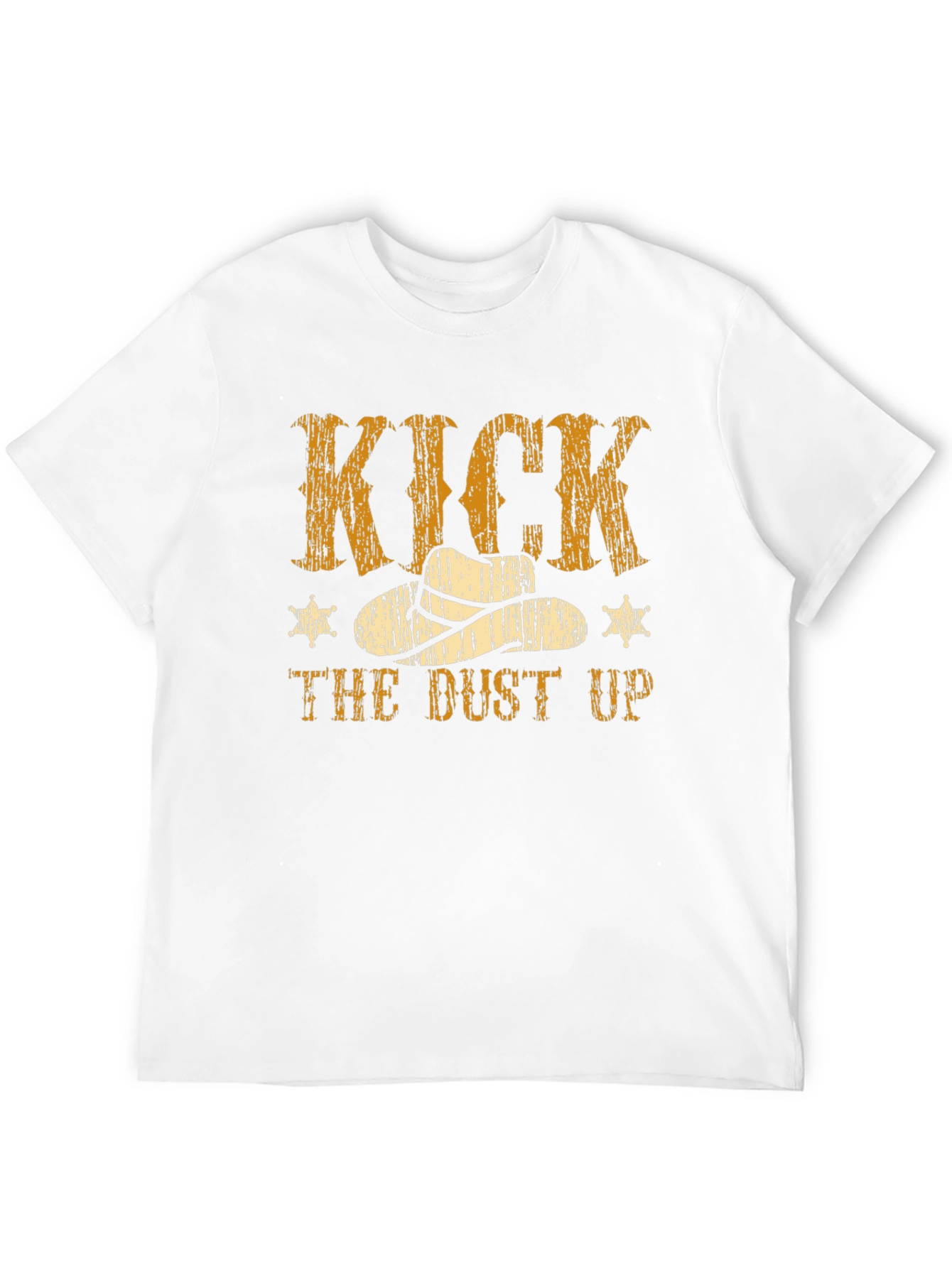 Kick the Dust Up Cowboy T-Shirt - Western Style