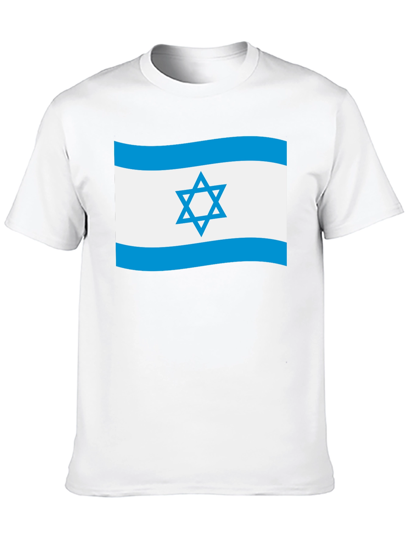 Israel Flag T-Shirt - Black Patriotic Tee