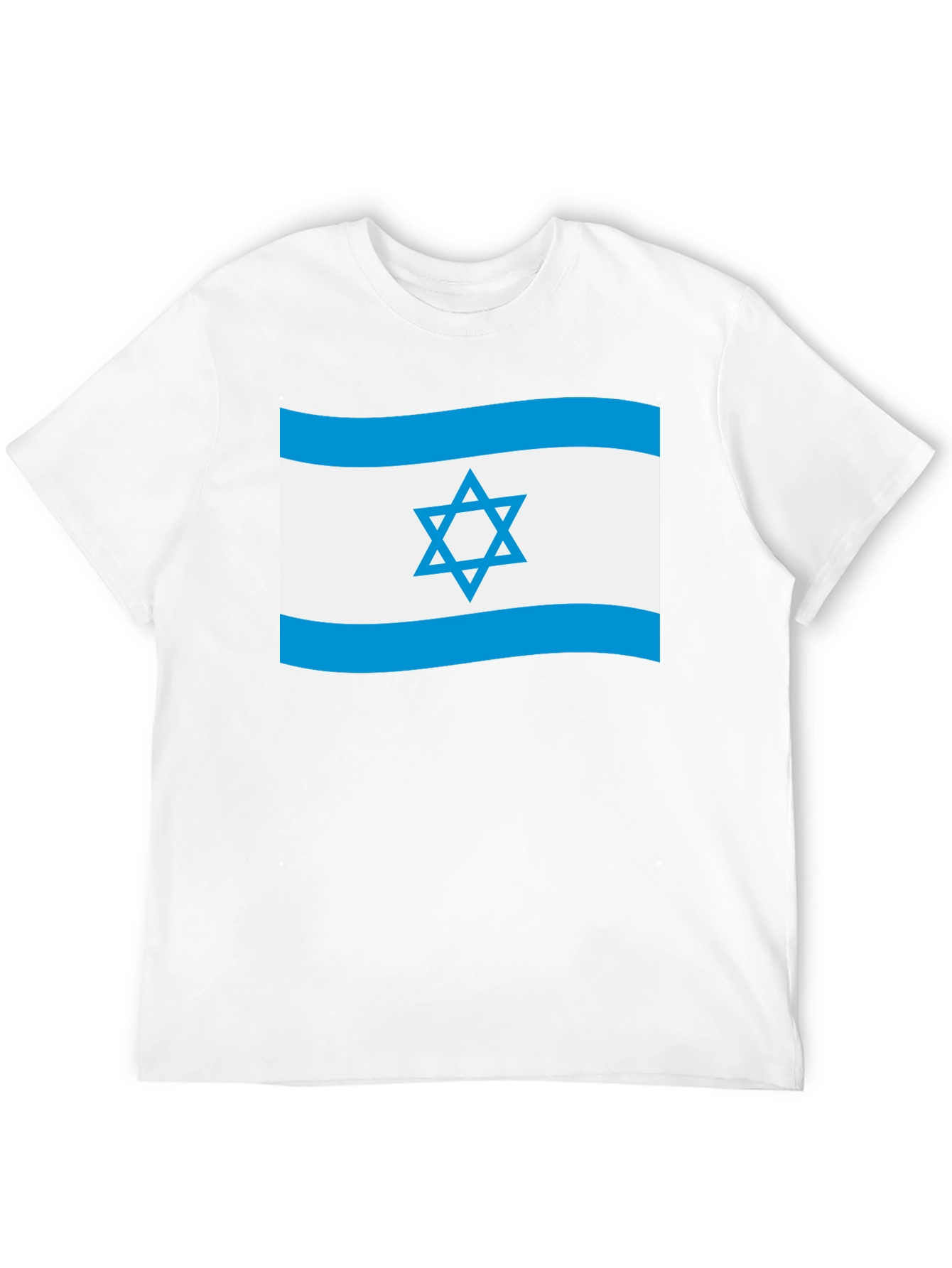 Israel Flag T-Shirt - Black Patriotic Tee