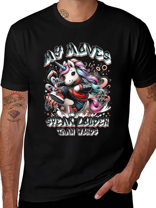 Unicorn Moves T-Shirt - Speak Louder Than Words