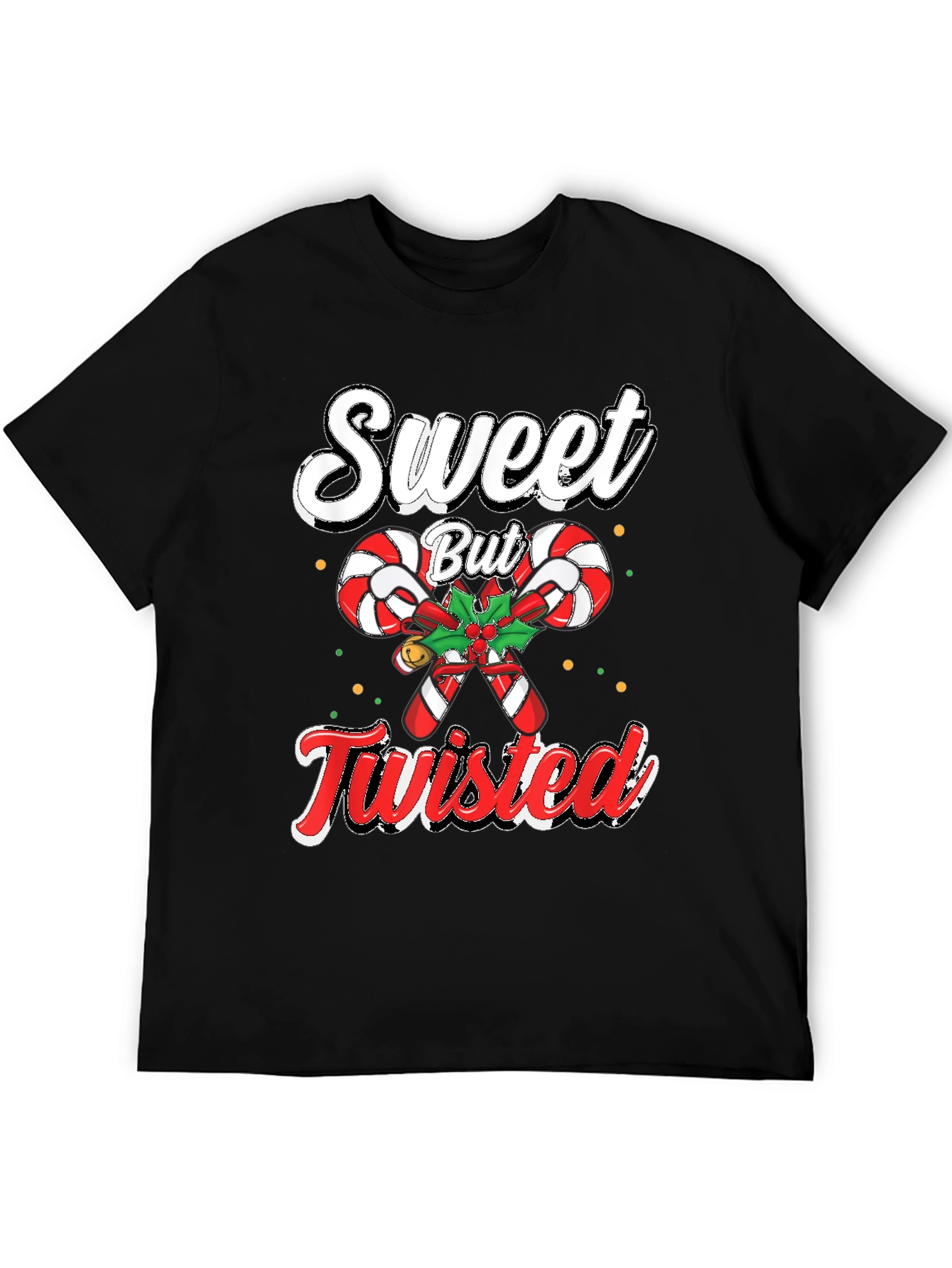 Sweet But Twisted Christmas Candy Cane T-Shirt
