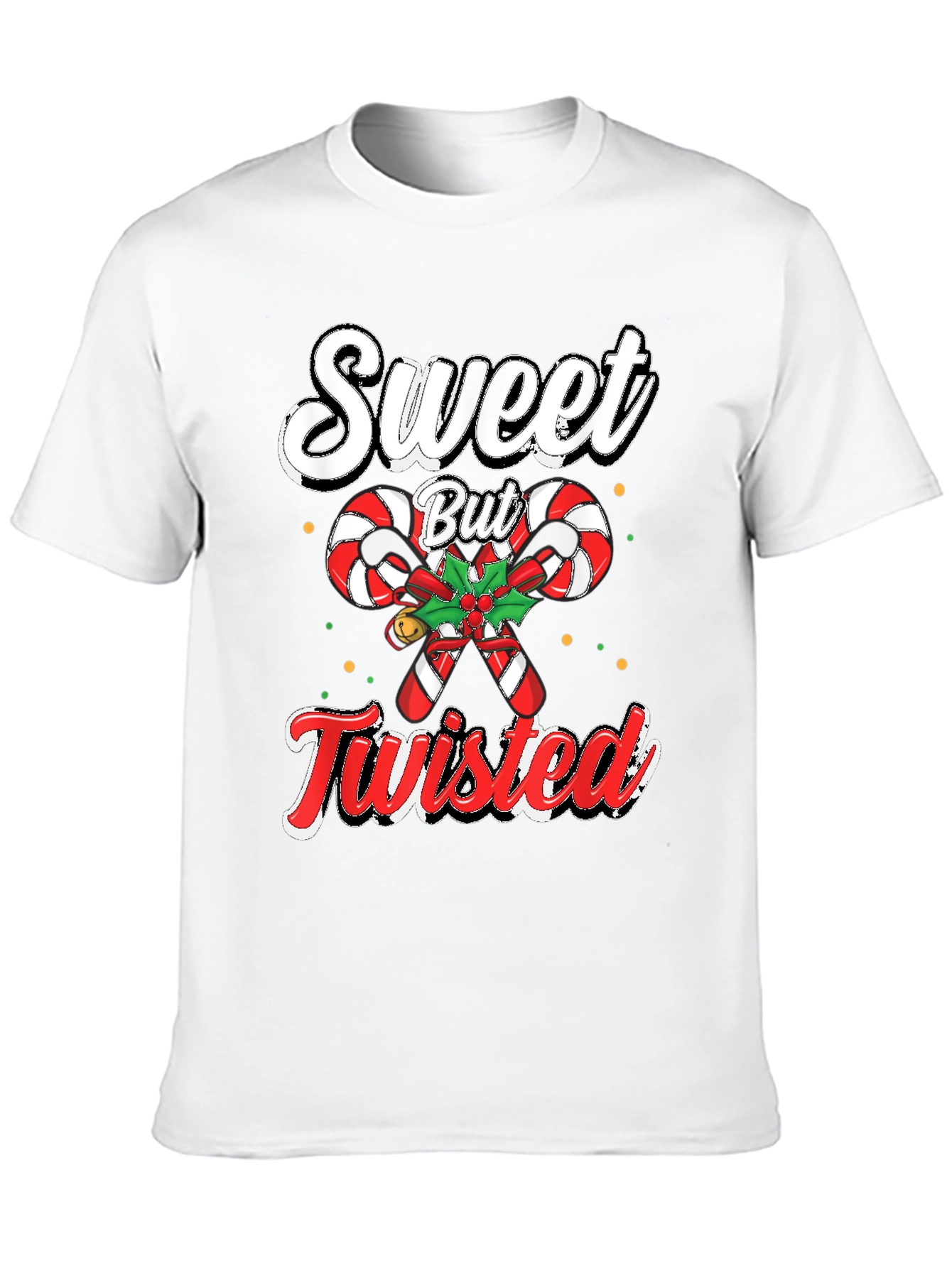 Sweet But Twisted Christmas Candy Cane T-Shirt