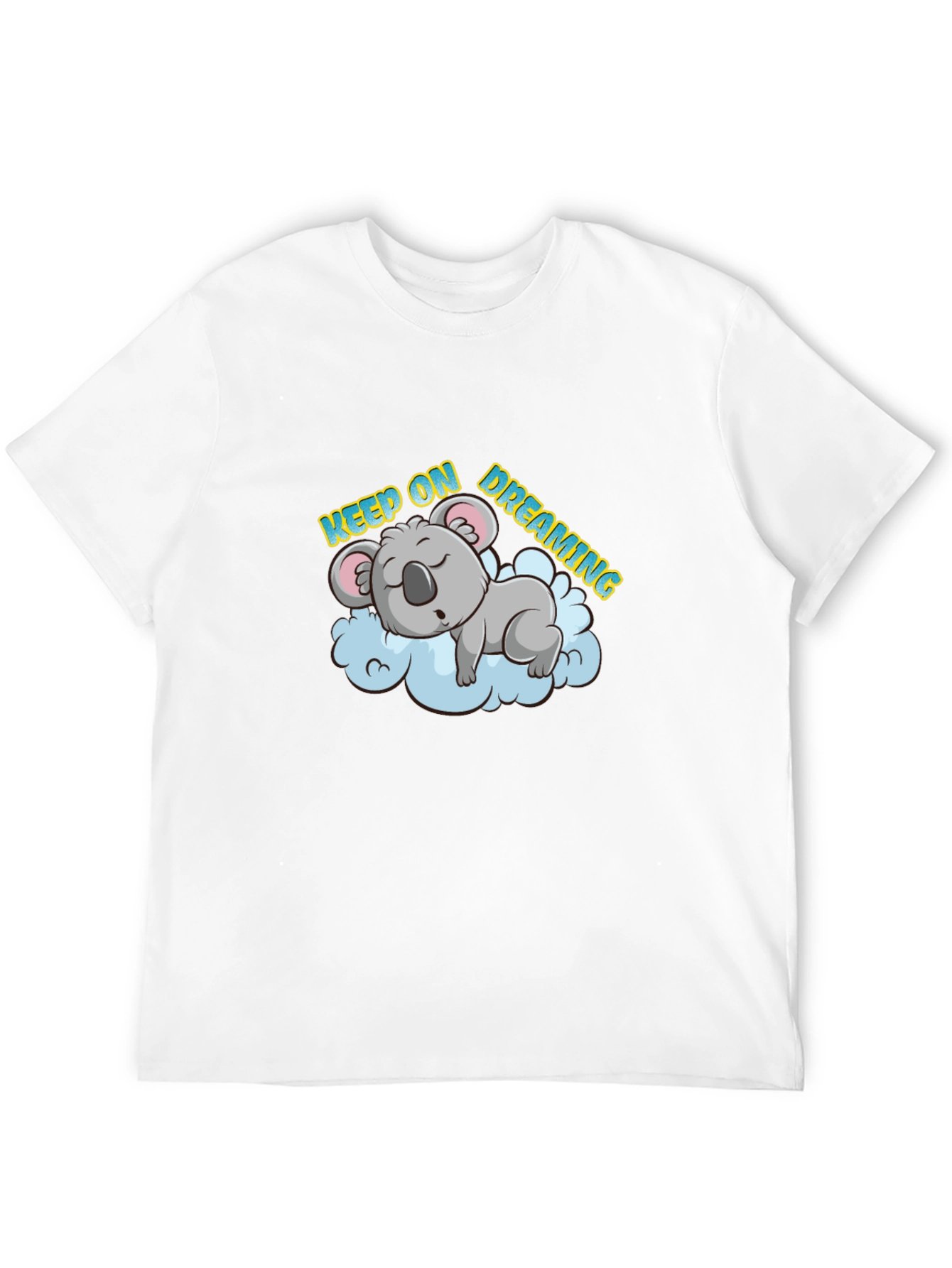 Dreaming Koala T-Shirt - Keep On Dreaming Design