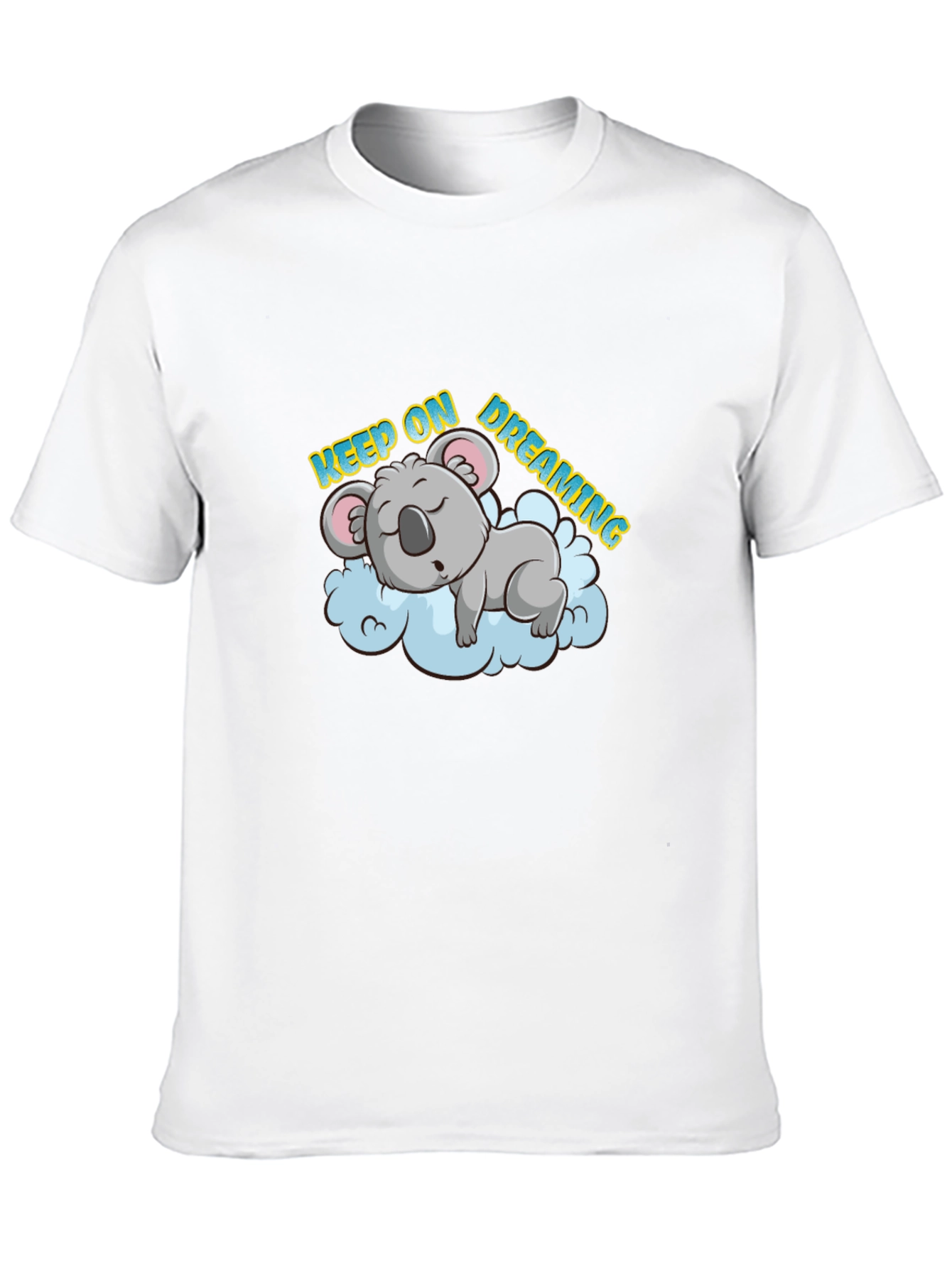 Dreaming Koala T-Shirt - Keep On Dreaming Design