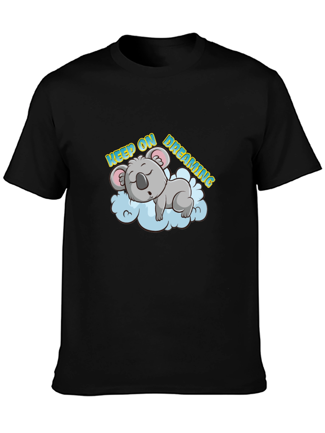 Dreaming Koala T-Shirt - Keep On Dreaming Design