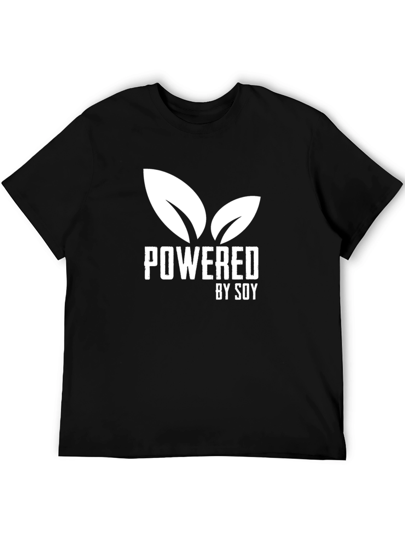 Powered by Soy T-Shirt - Vegan Plant Based Tee