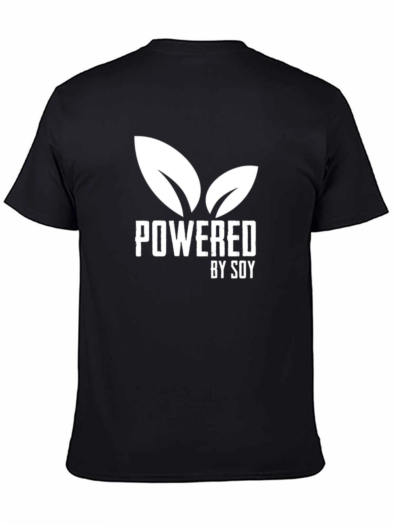 Powered by Soy T-Shirt - Vegan Plant Based Tee