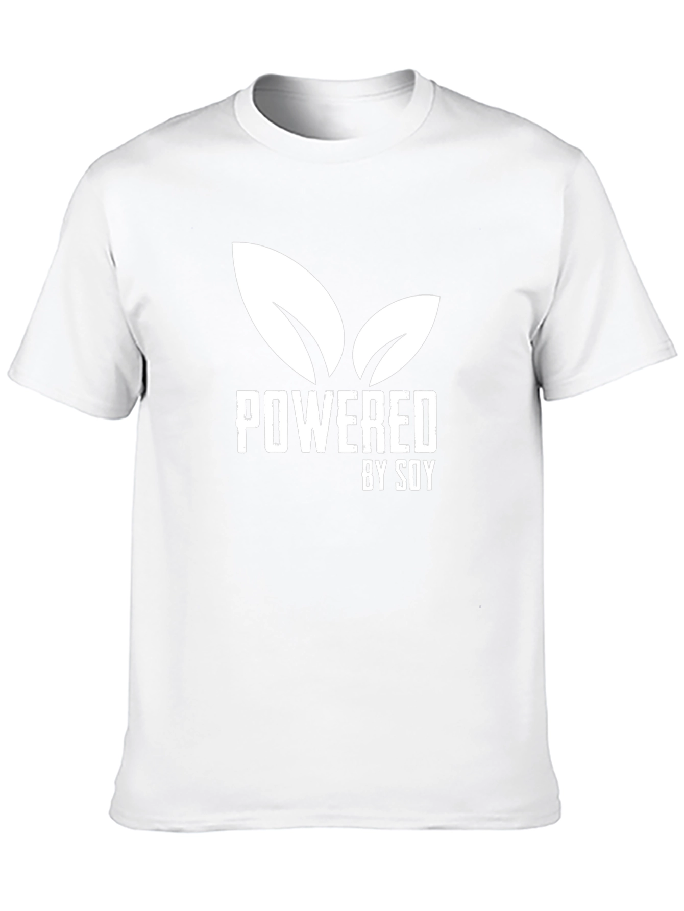 Powered by Soy T-Shirt - Vegan Plant Based Tee
