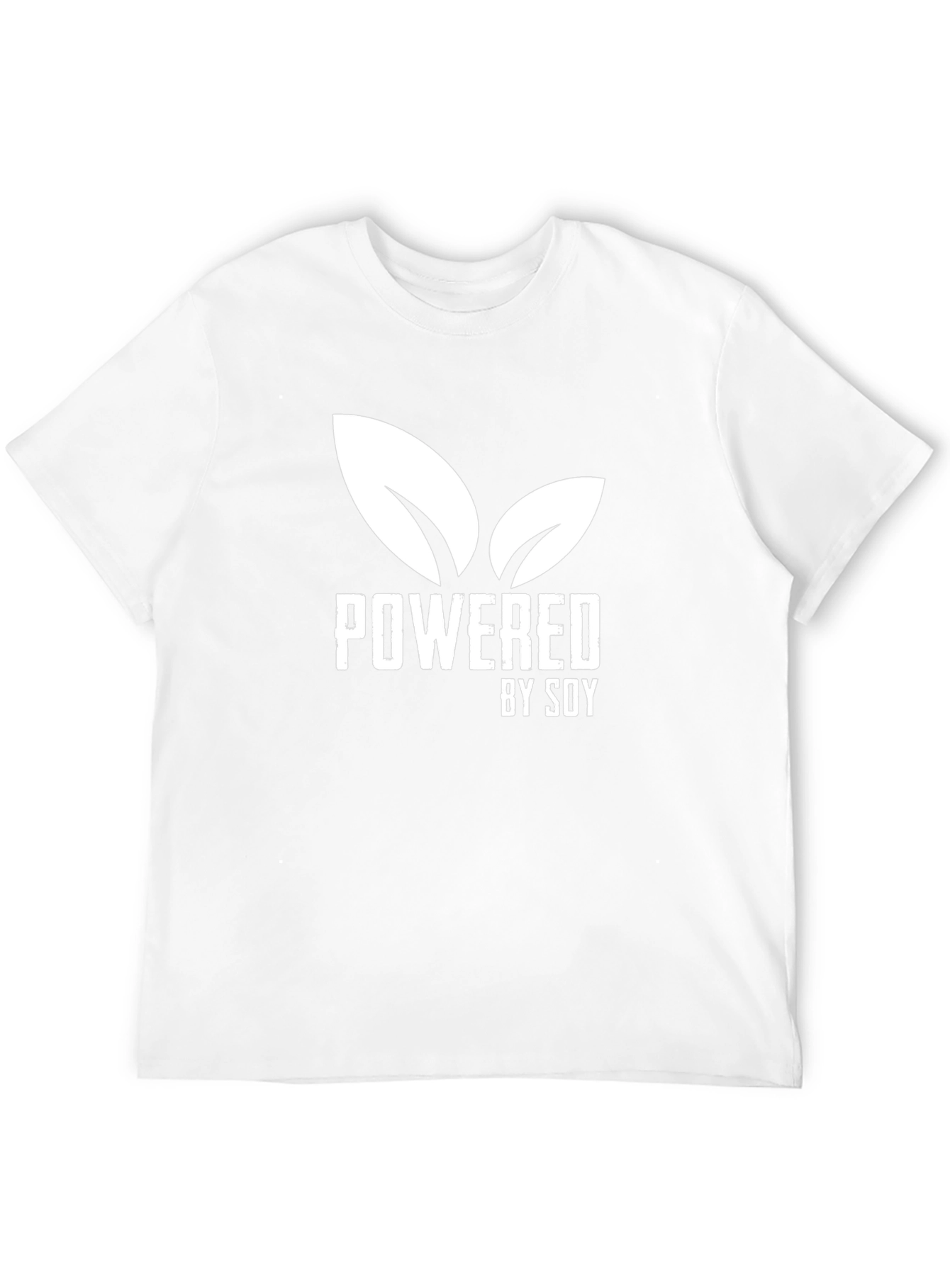 Powered by Soy T-Shirt - Vegan Plant Based Tee