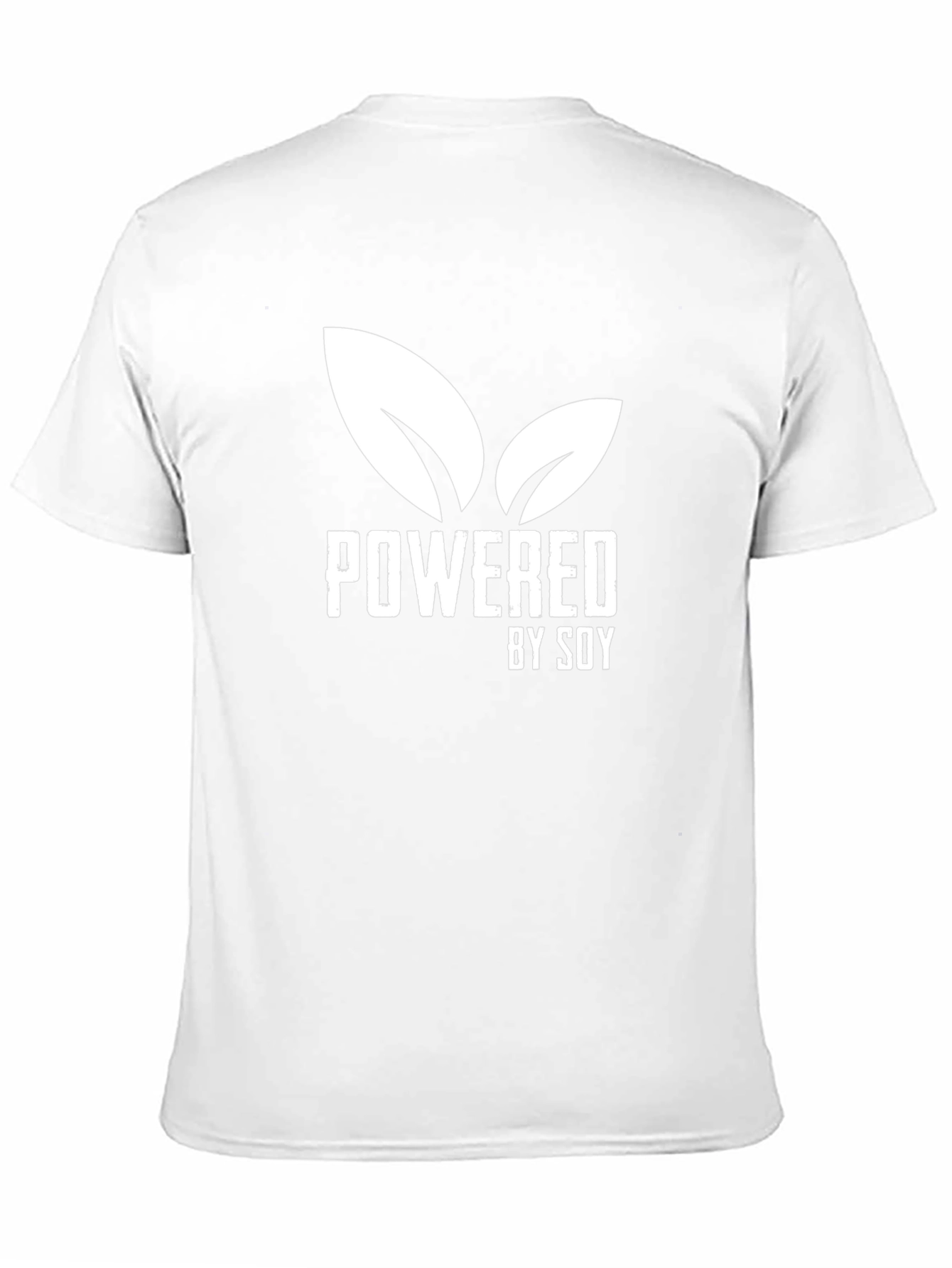 Powered by Soy T-Shirt - Vegan Plant Based Tee