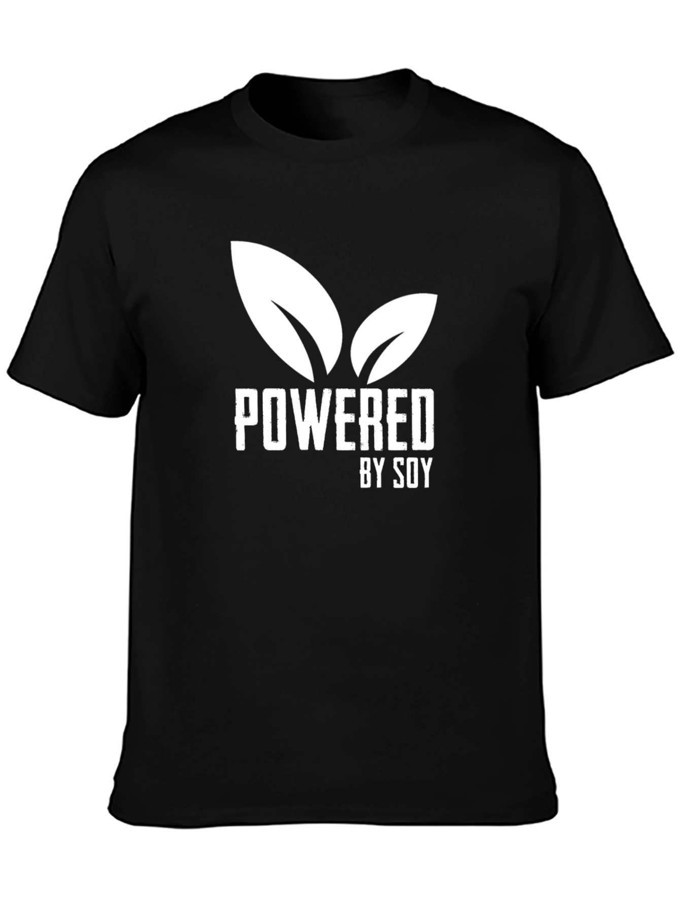 Powered by Soy T-Shirt - Vegan Plant Based Tee
