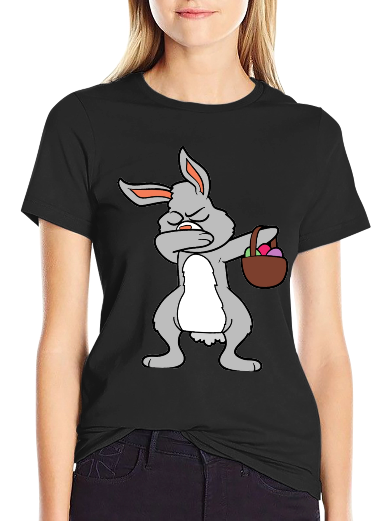 Dabbing Easter Bunny T-Shirt