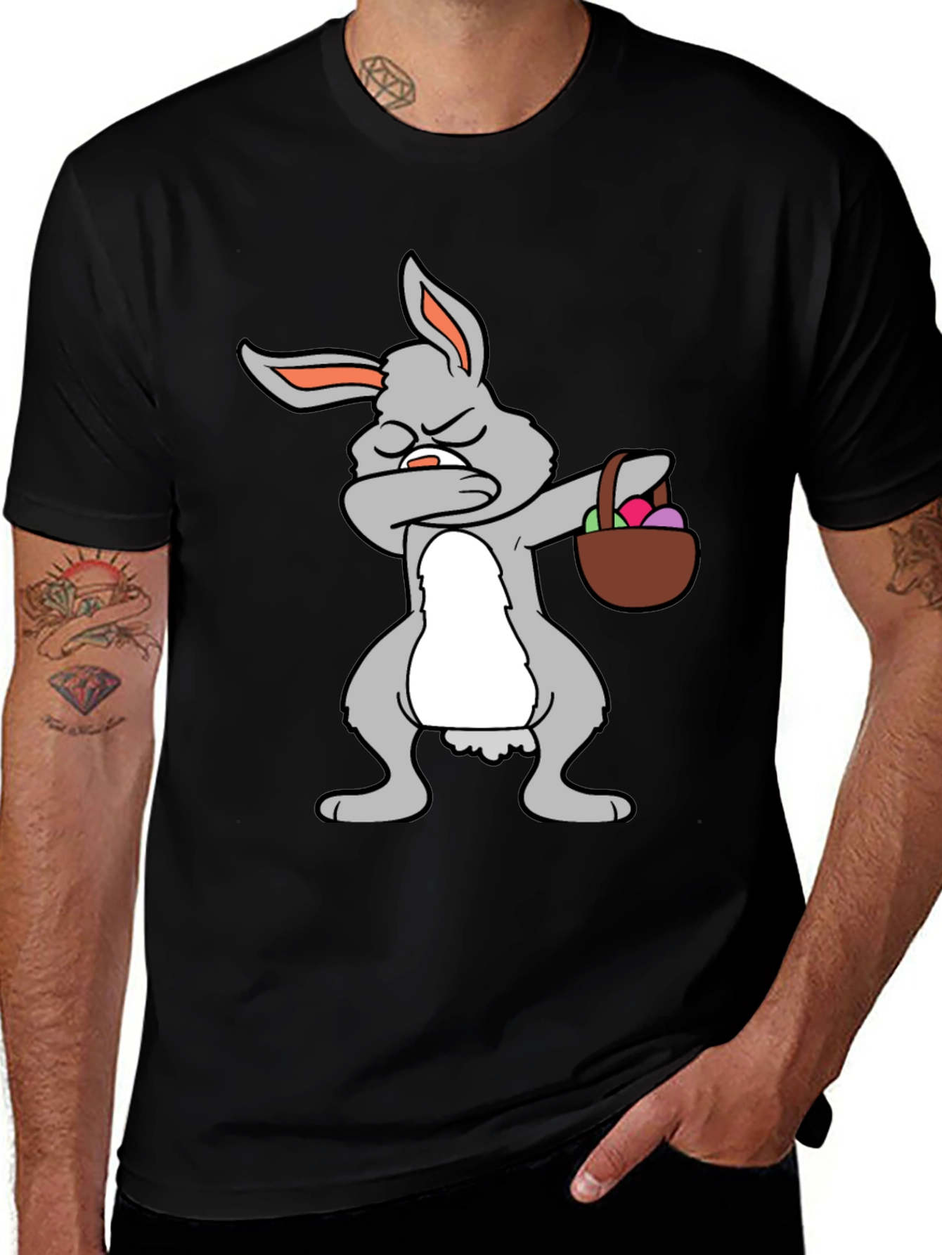 Dabbing Easter Bunny T-Shirt