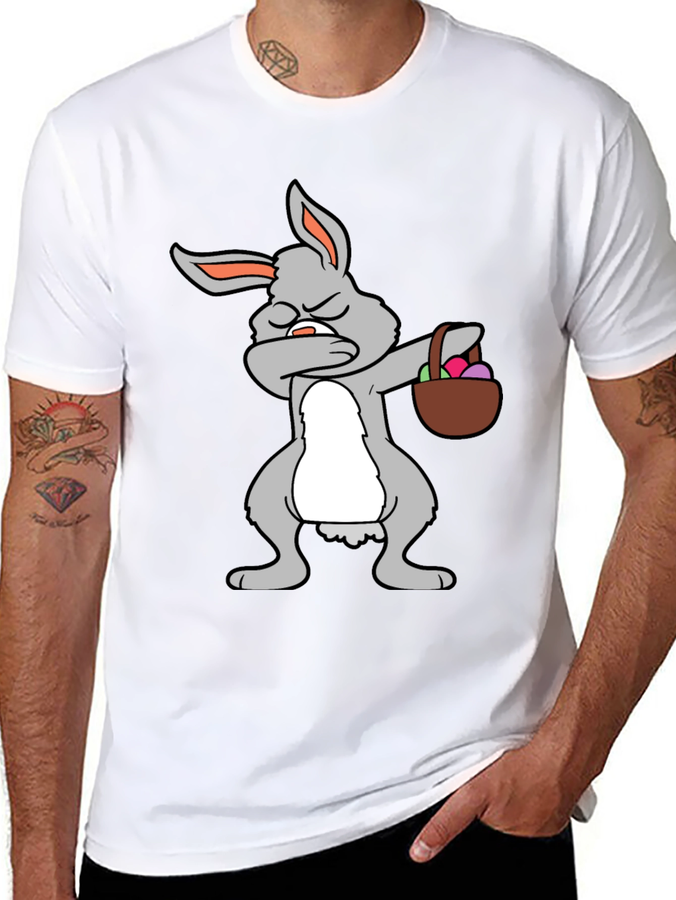 Dabbing Easter Bunny T-Shirt