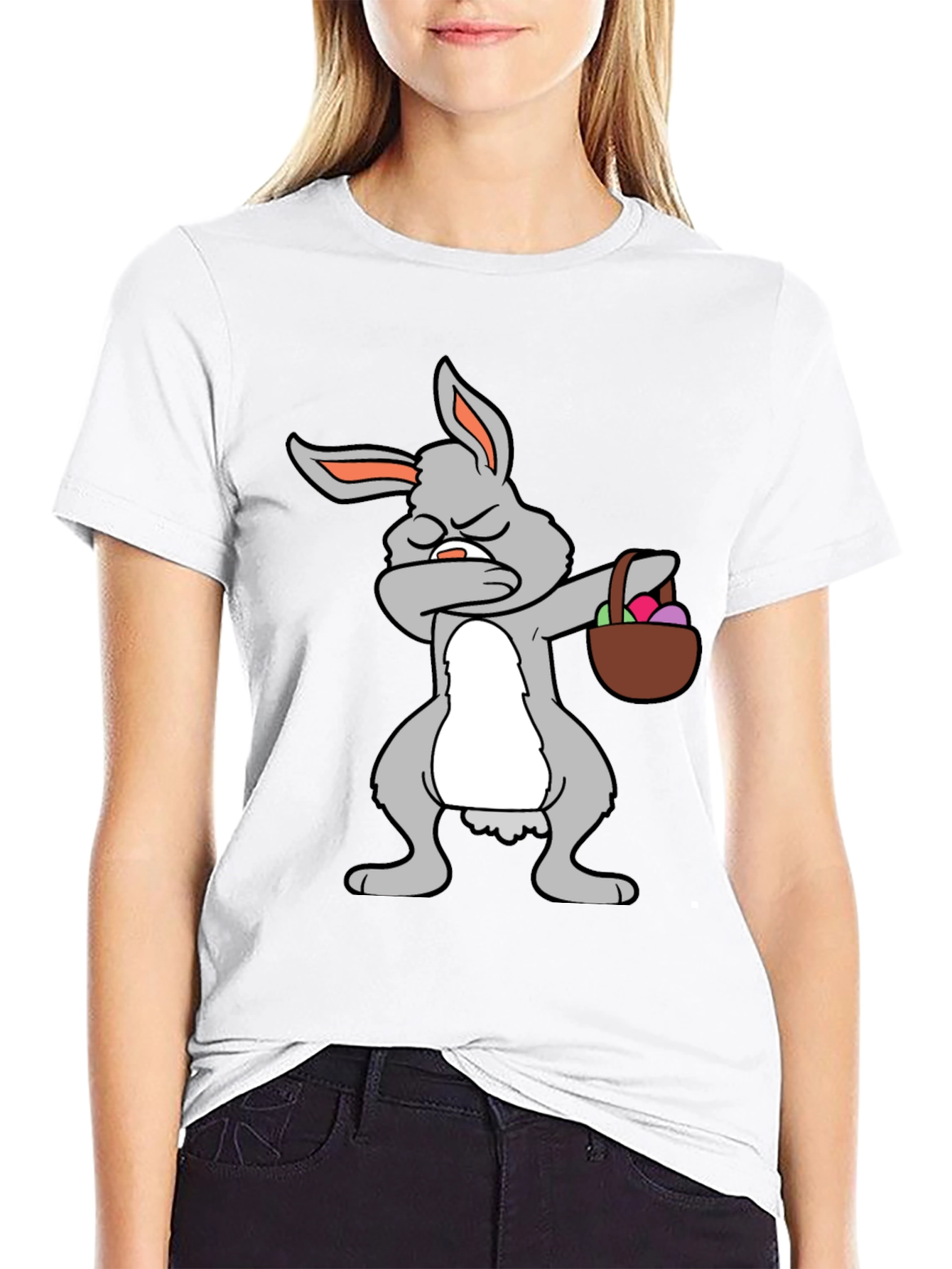 Dabbing Easter Bunny T-Shirt