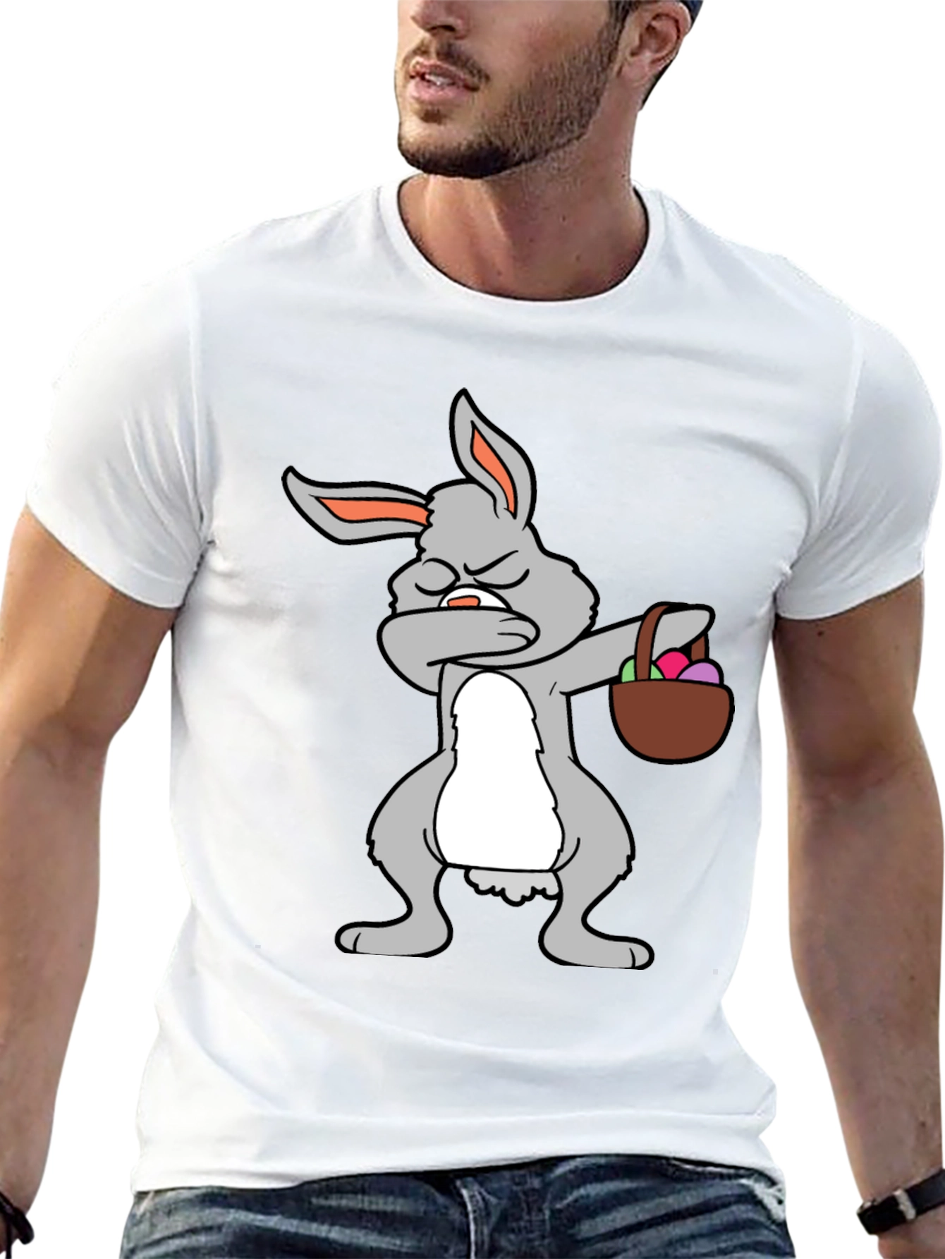 Dabbing Easter Bunny T-Shirt