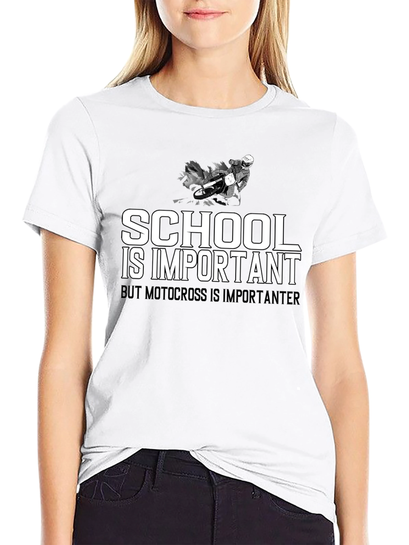 Motocross Is Importanter Graphic Tee