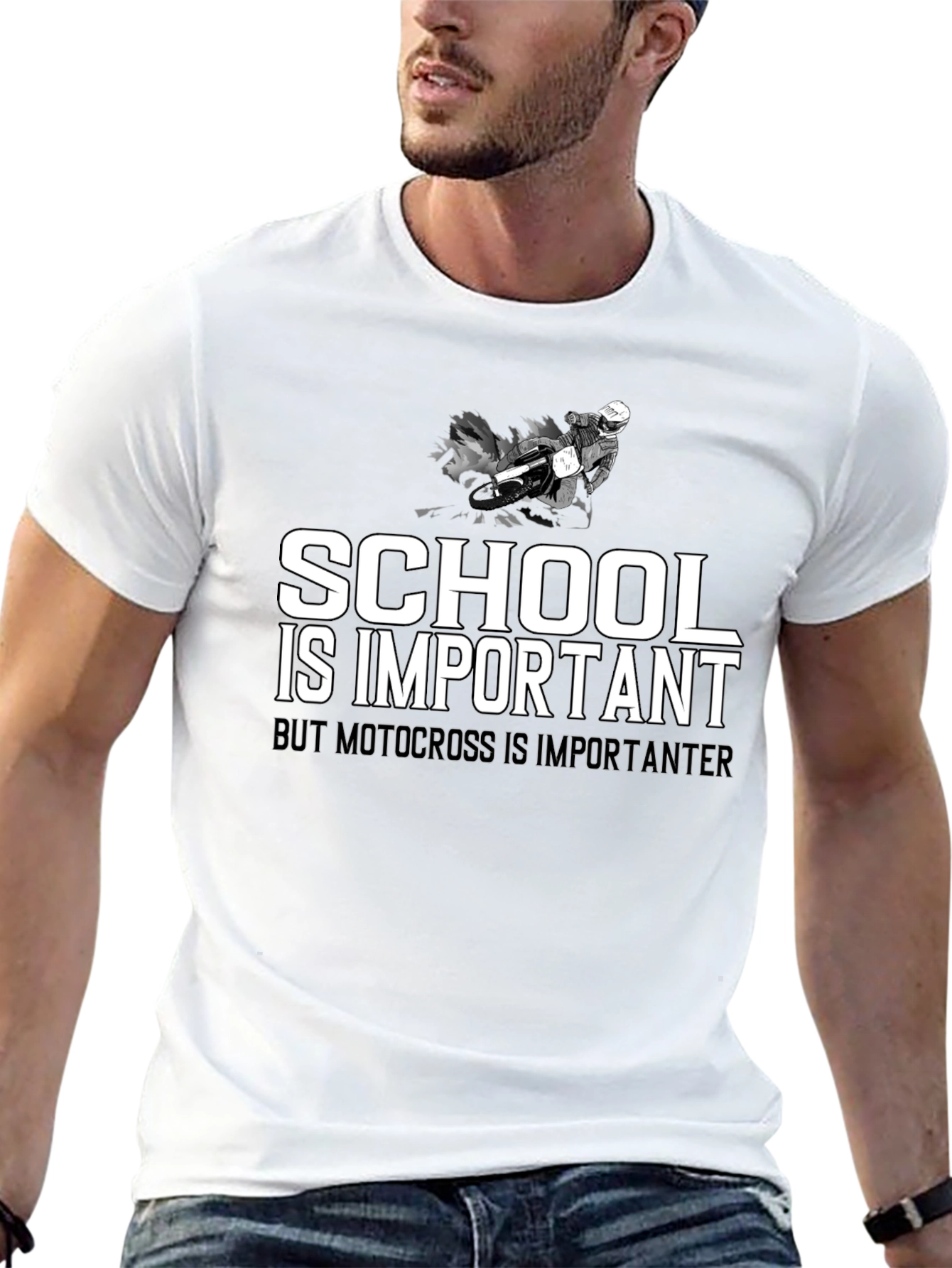 Motocross Is Importanter Graphic Tee