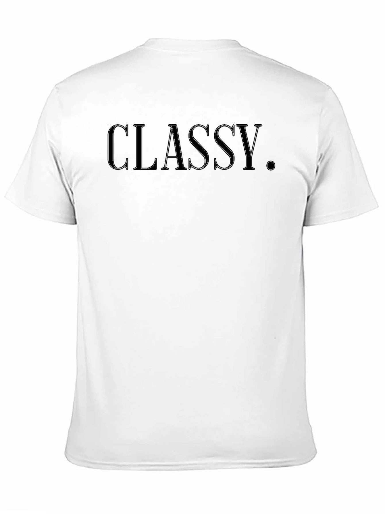 Classy Black Graphic T-Shirt