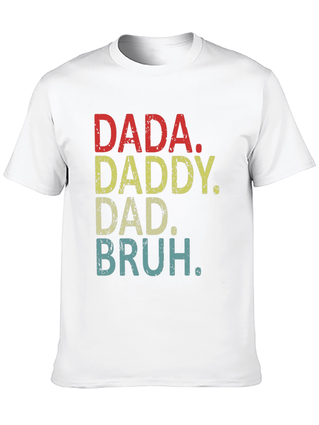 DADA DADDY DAD BRUH Funny Dad T-Shirt