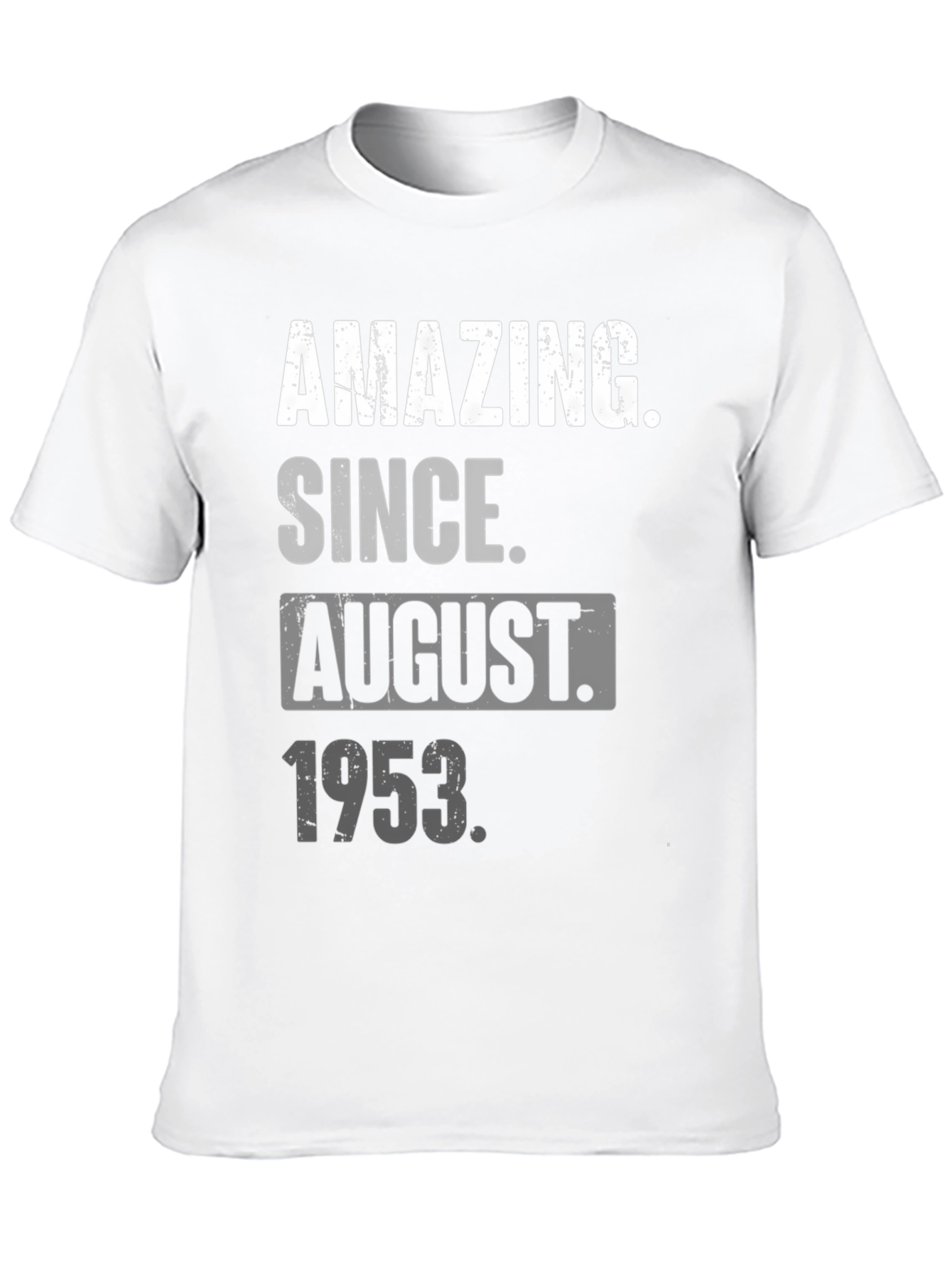 Amazing Since August 1953 Black T-Shirt
