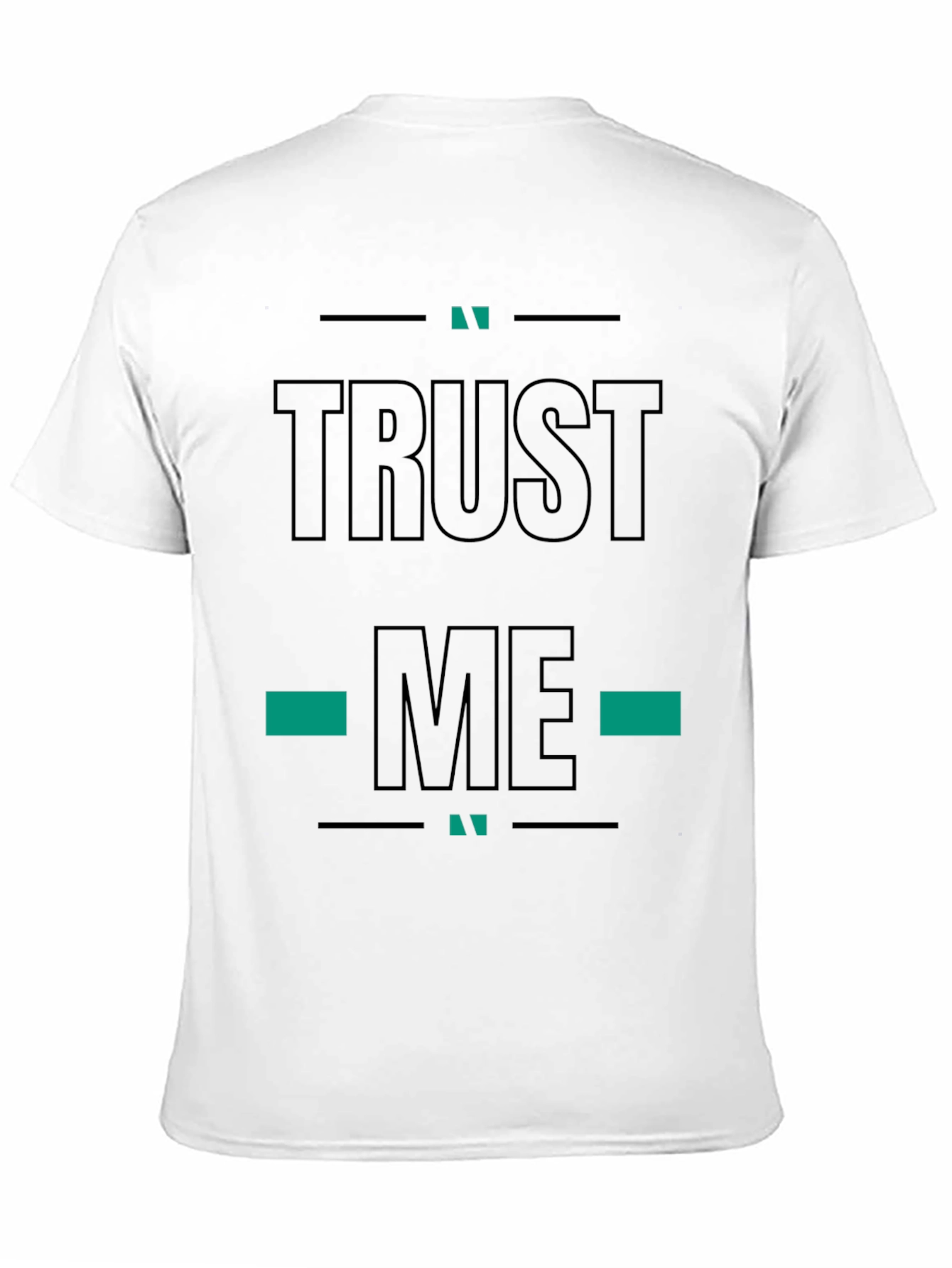 Trust Me Graphic T-Shirt Black