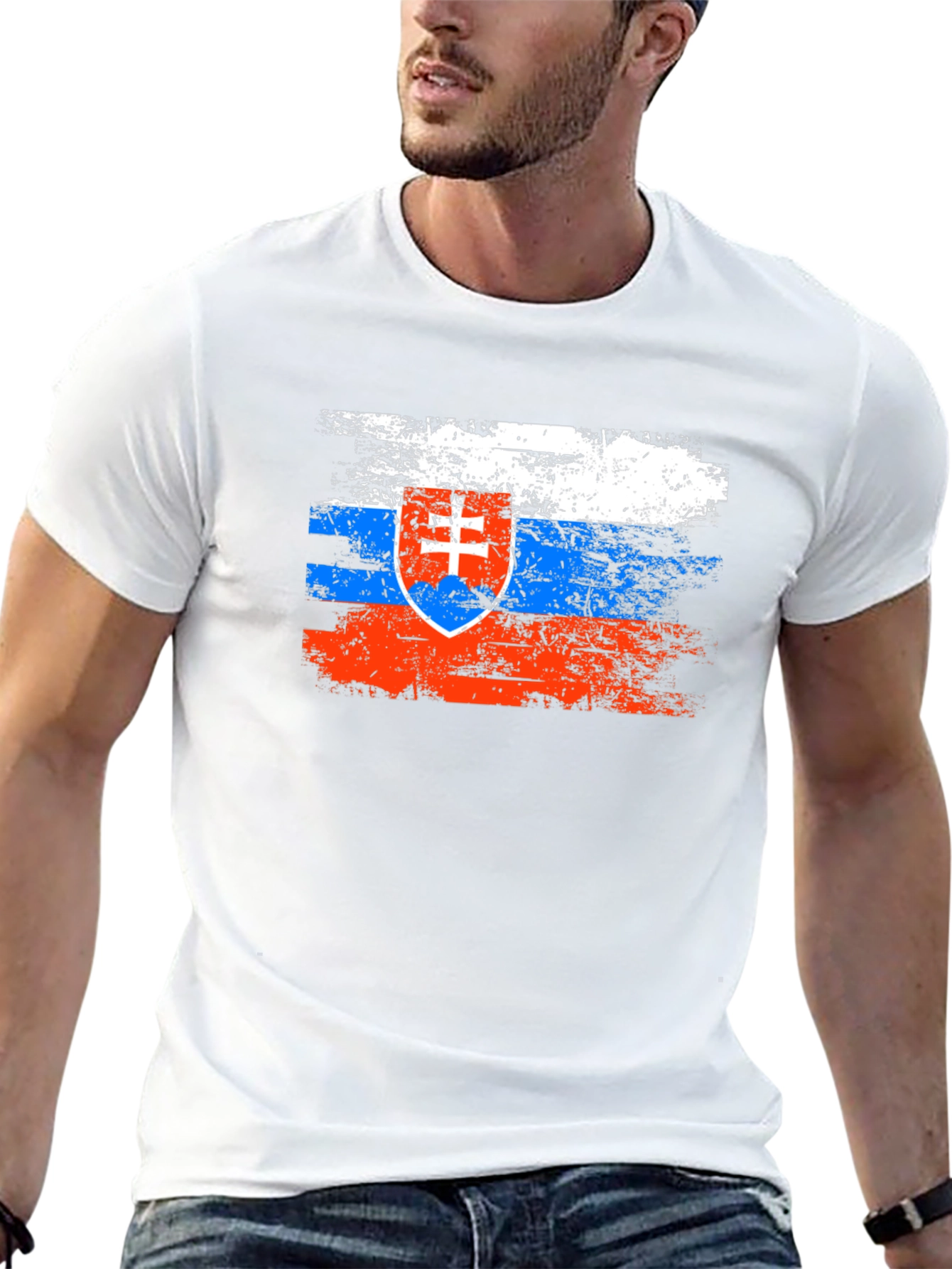 Slovakia Flag T-Shirt - Slovak Pride Tee